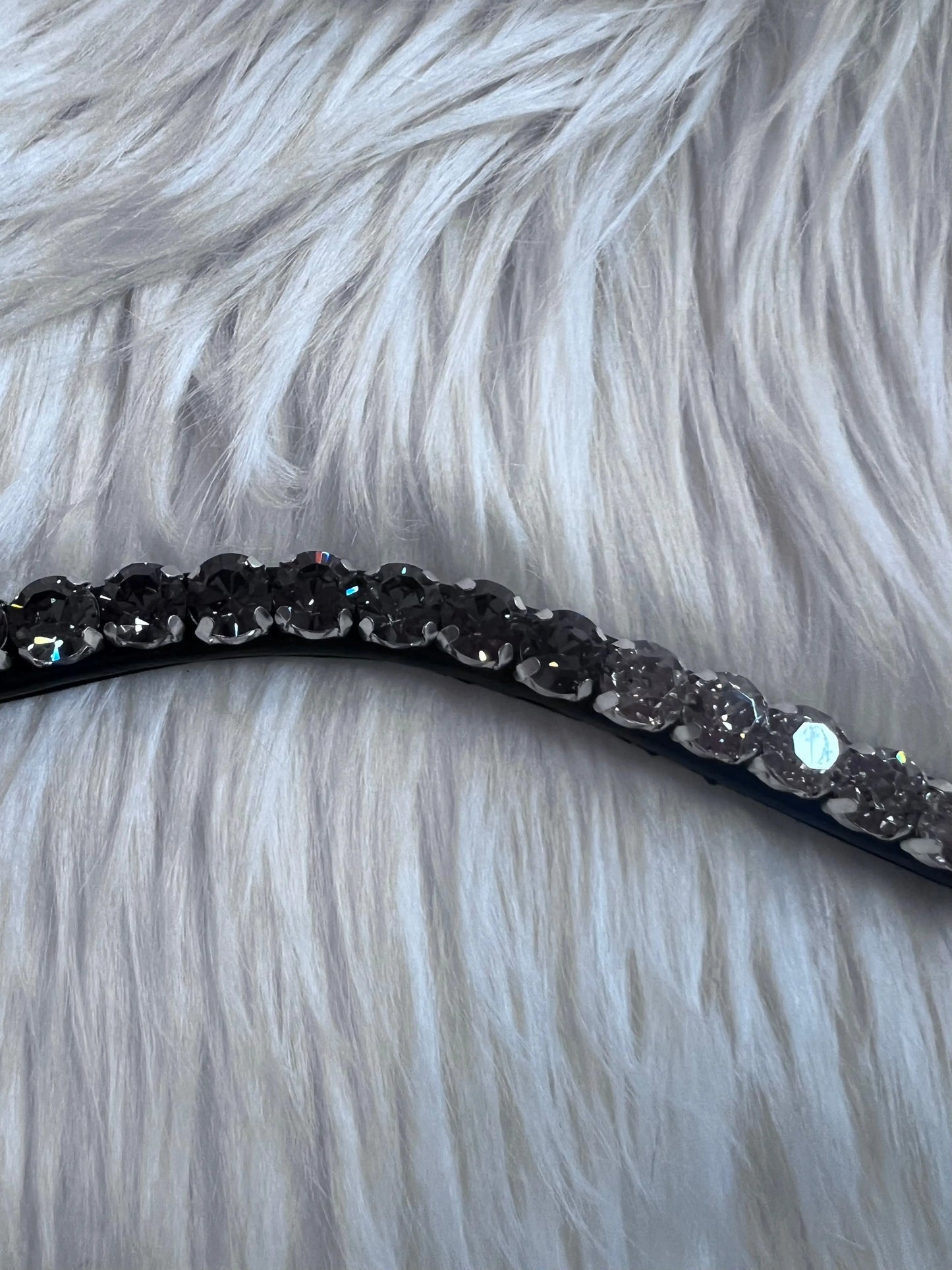 Stirnriemen Dark Light CR-Harmonyequestrian