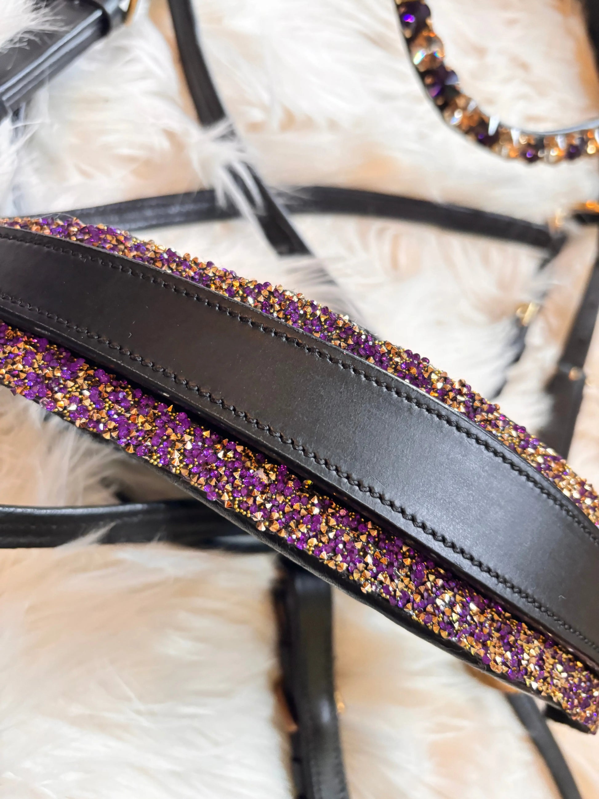 Purple Gold Harmony - gebisslose Trense CR-Harmonyequestrian