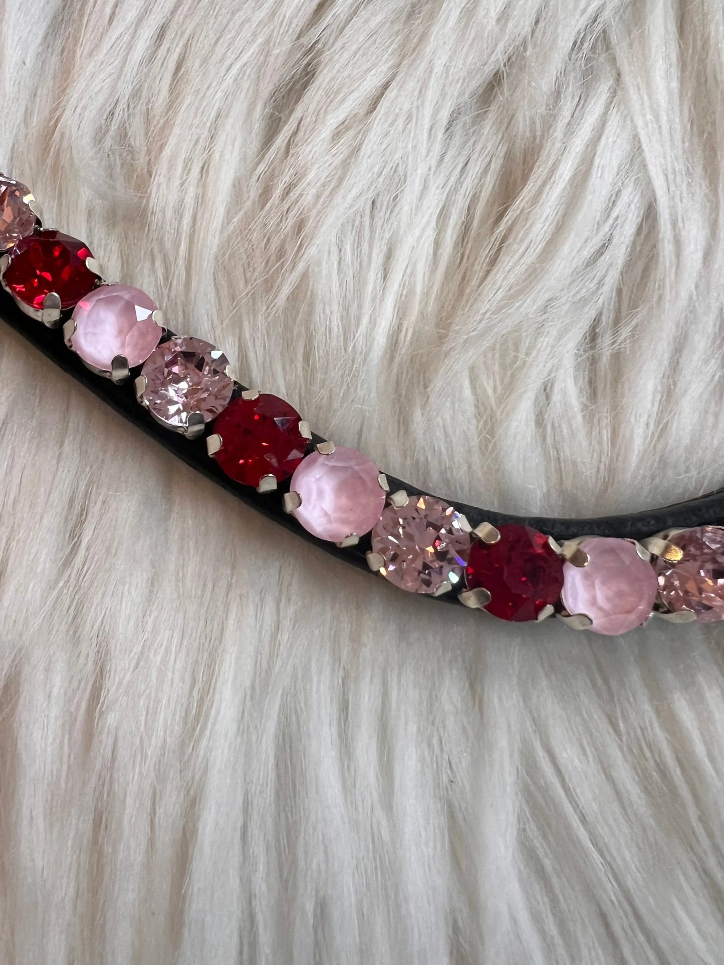 Stirnriemen Blooming Rose CR-Harmonyequestrian