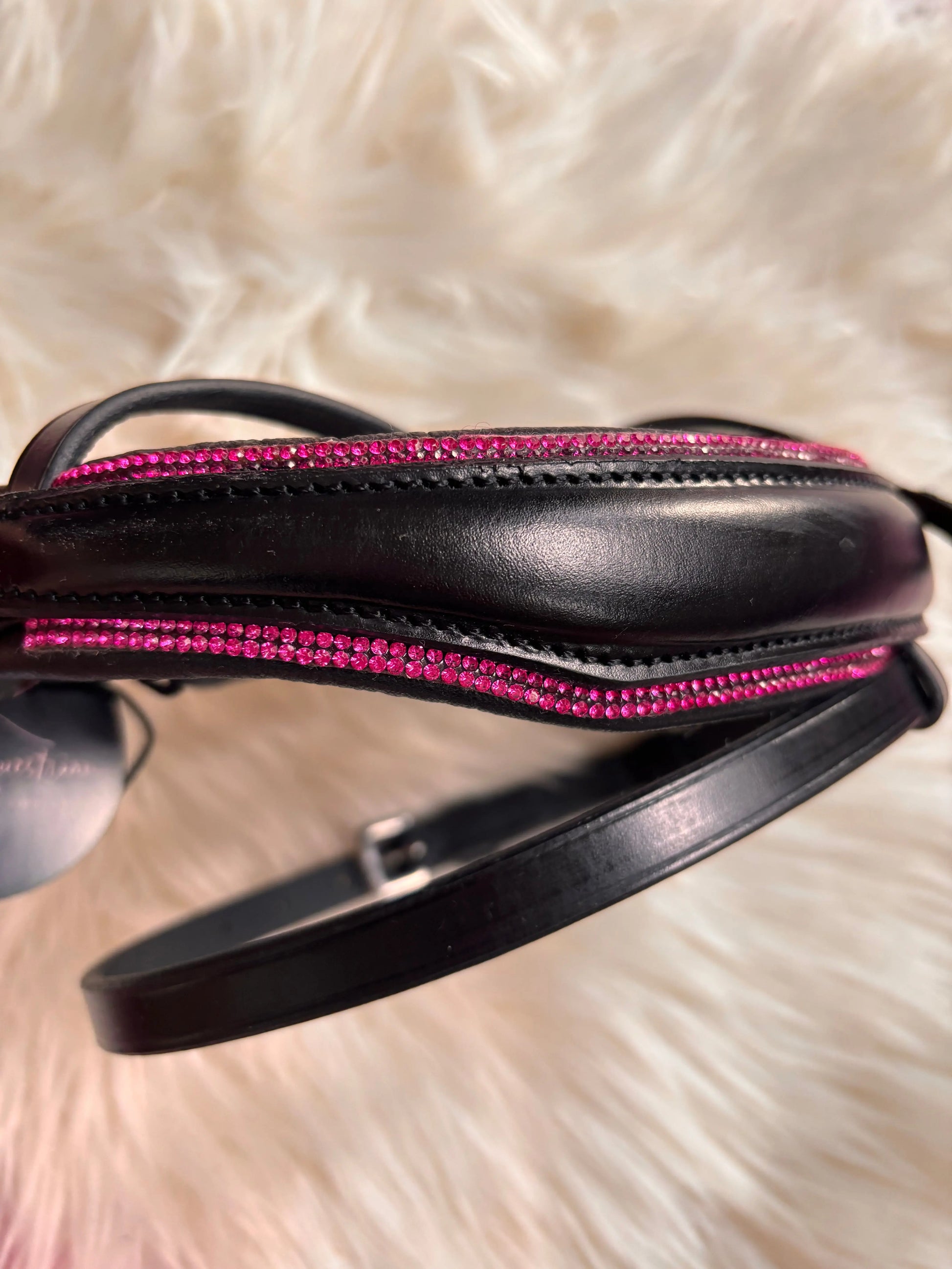 (Nasenriemen Crystal Pink Pony CR-Harmonyequestrian