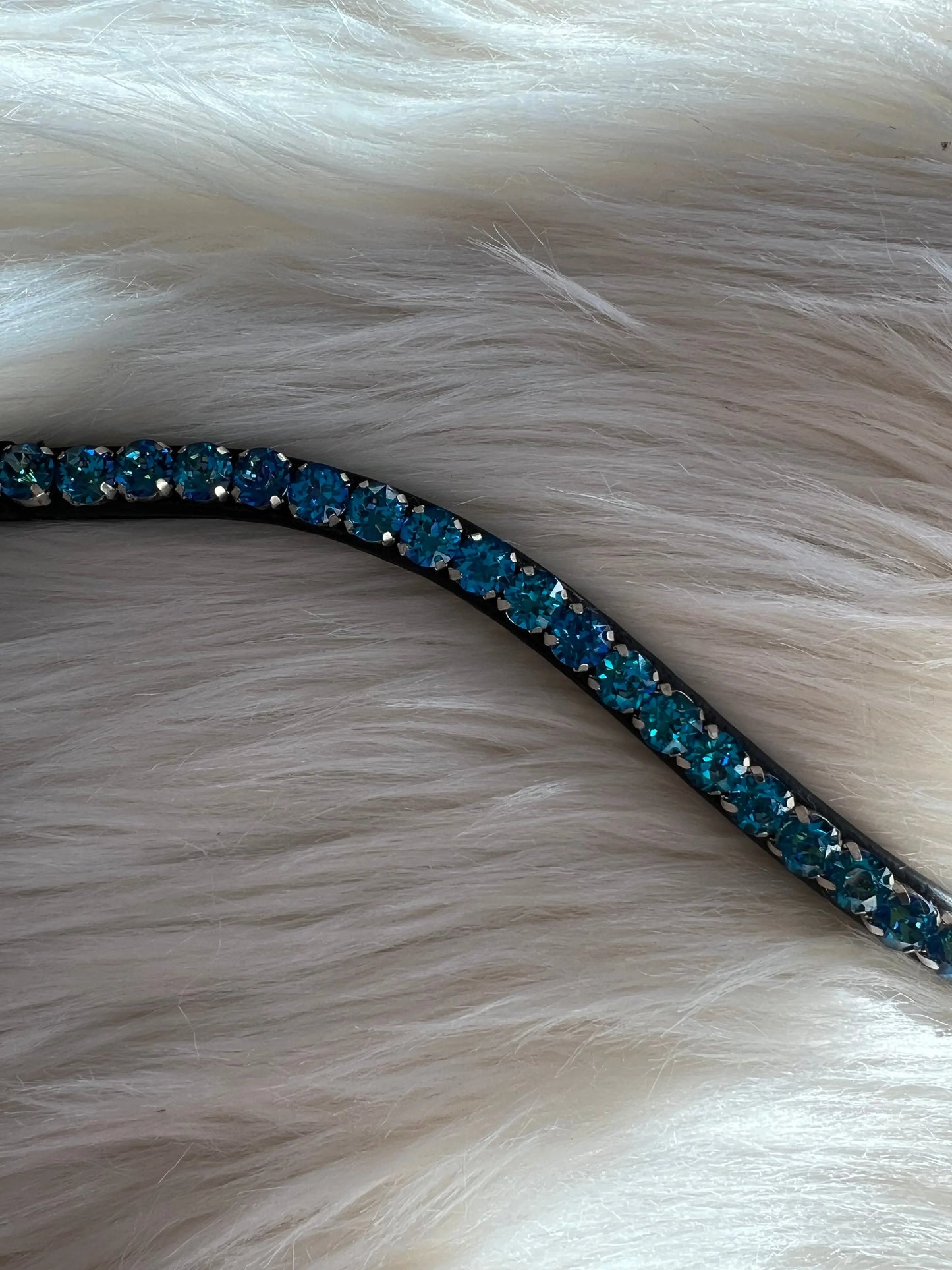 Stirnriemen Slim Mystic Wave CR-Harmonyequestrian