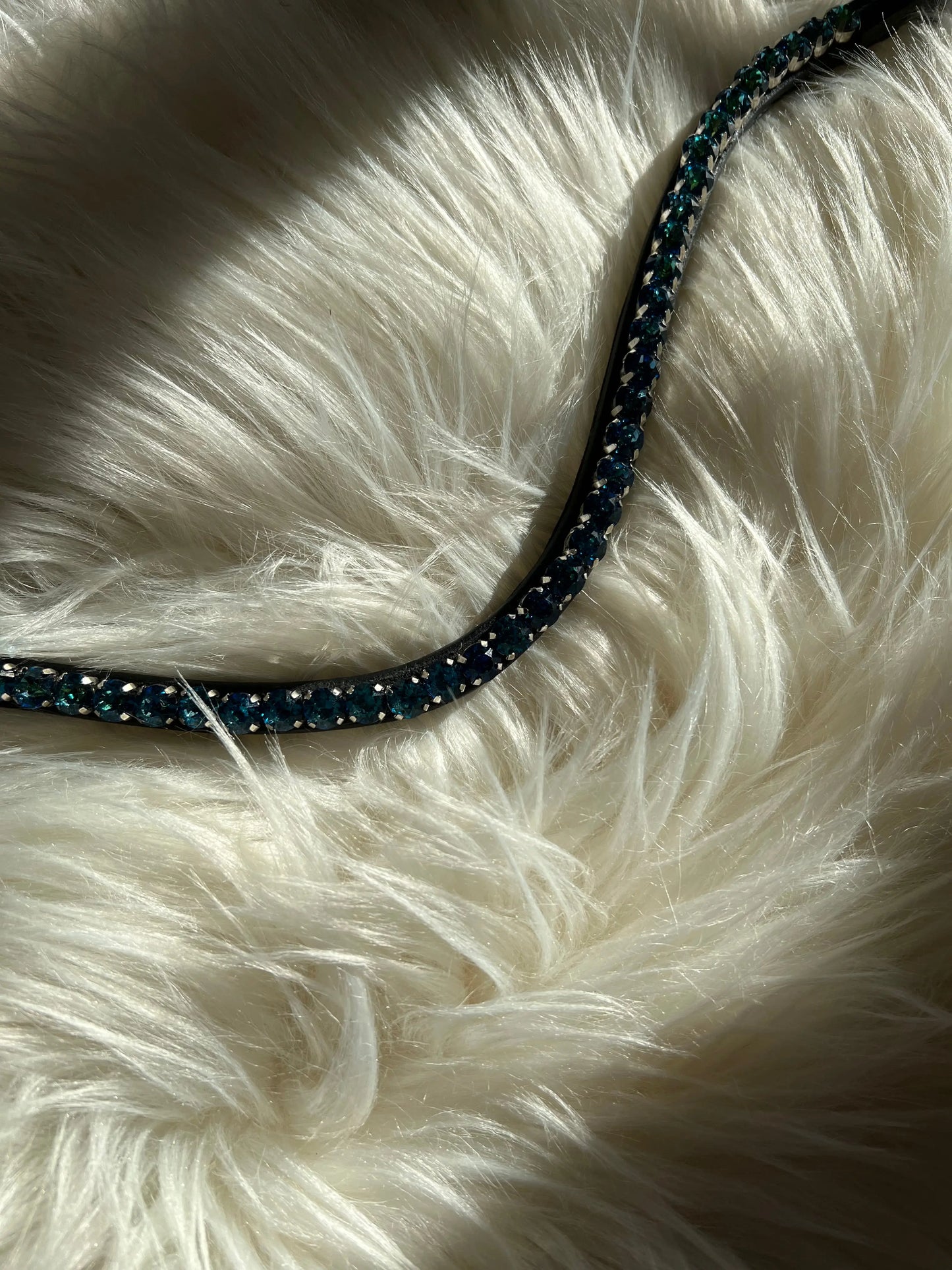 Stirnriemen Slim Mystic Wave CR-Harmonyequestrian