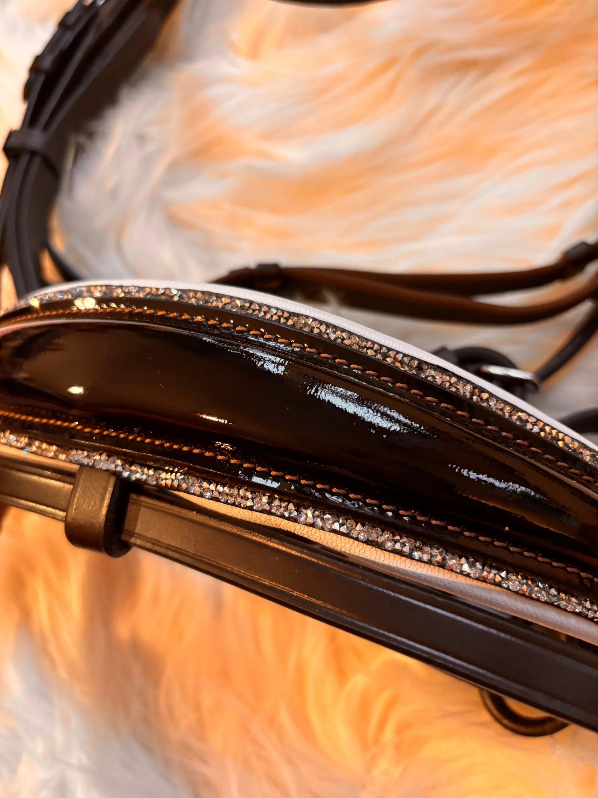 Trense Lack Brown Charme Cob - CR-Harmonyequestrian