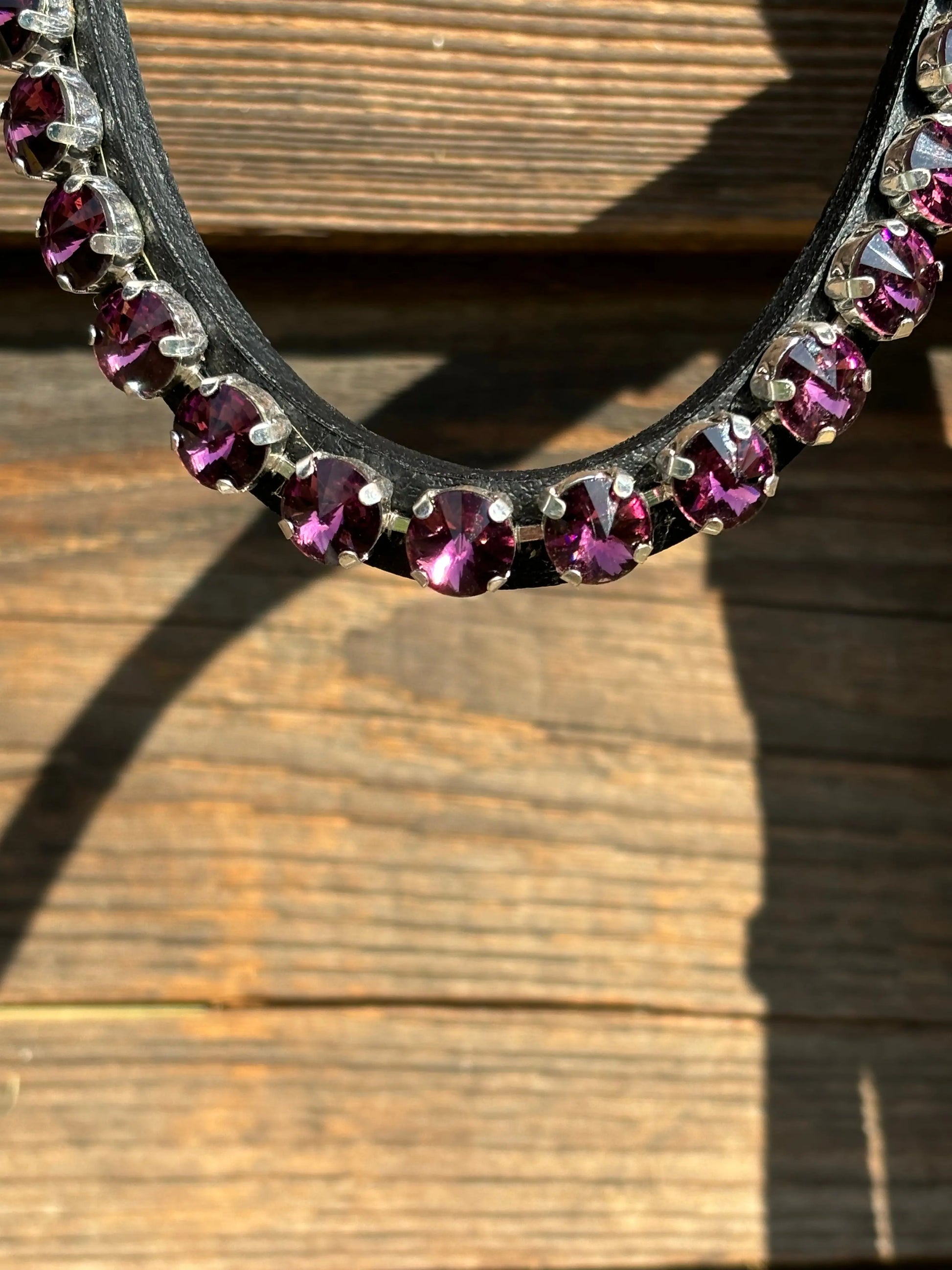 Lacktrense mit purple Crystals CR-Harmonyequestrian