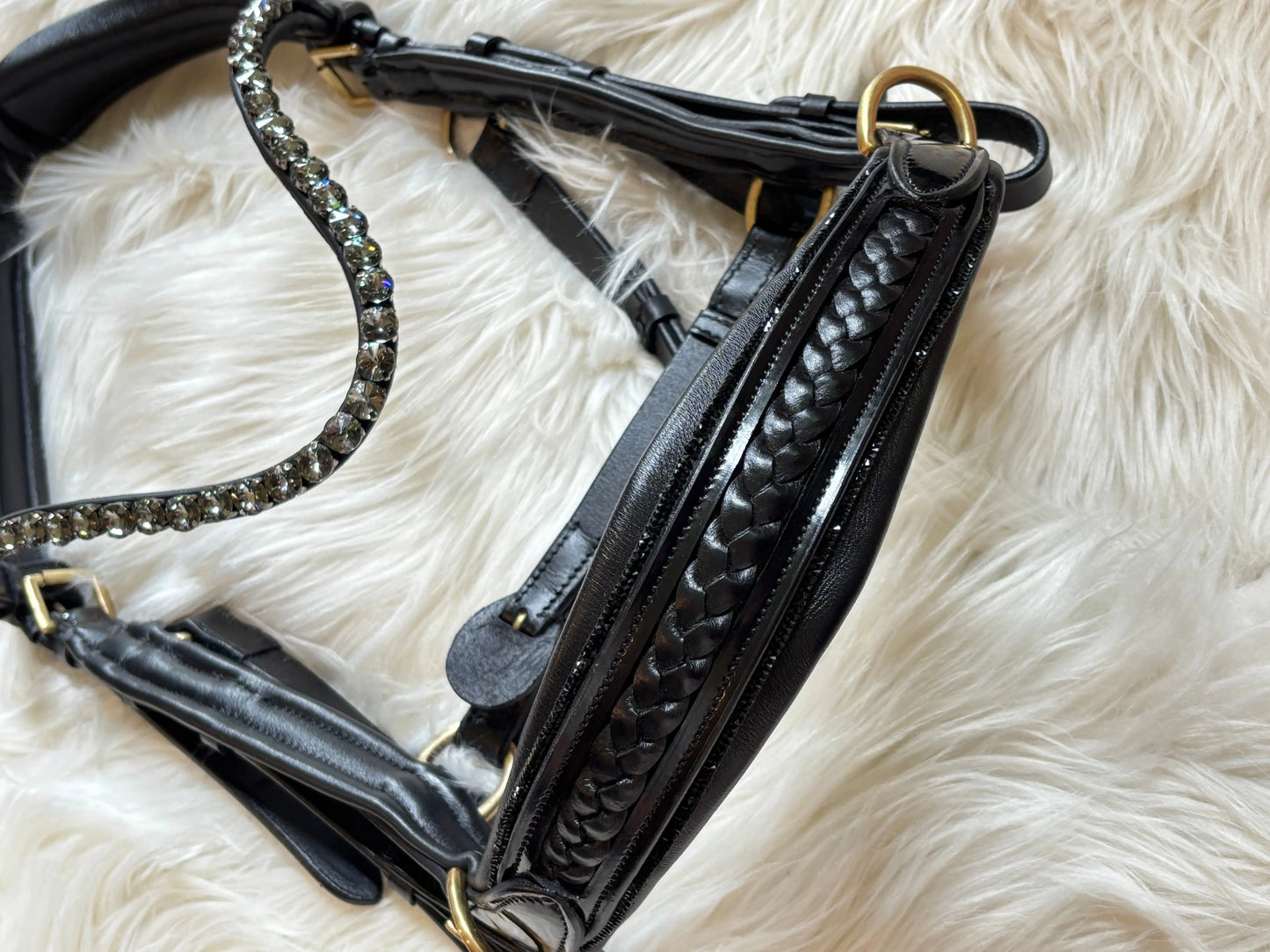 Midnight Supreme – Lack Gold Edition Braun & Schwarz - CR-Harmonyequestrian