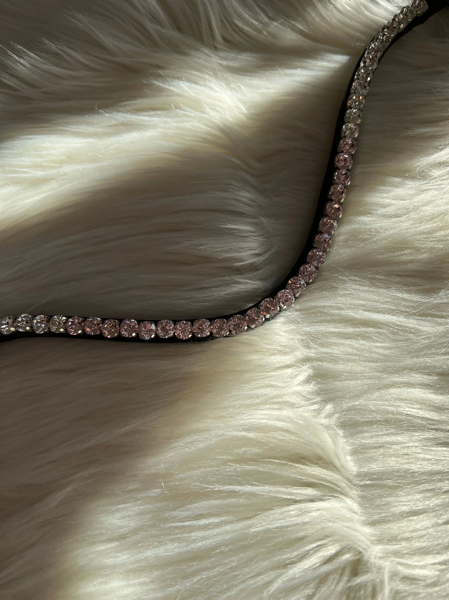 Stirnriemen Slim Blush Cascade CR-Harmonyequestrian