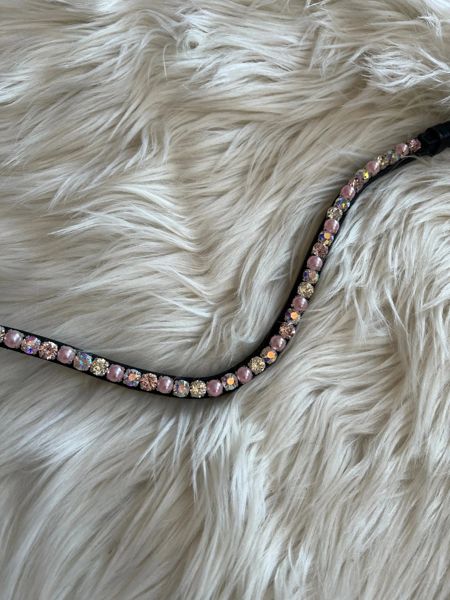 Stirnriemen Slim Pearly Dream CR-Harmonyequestrian