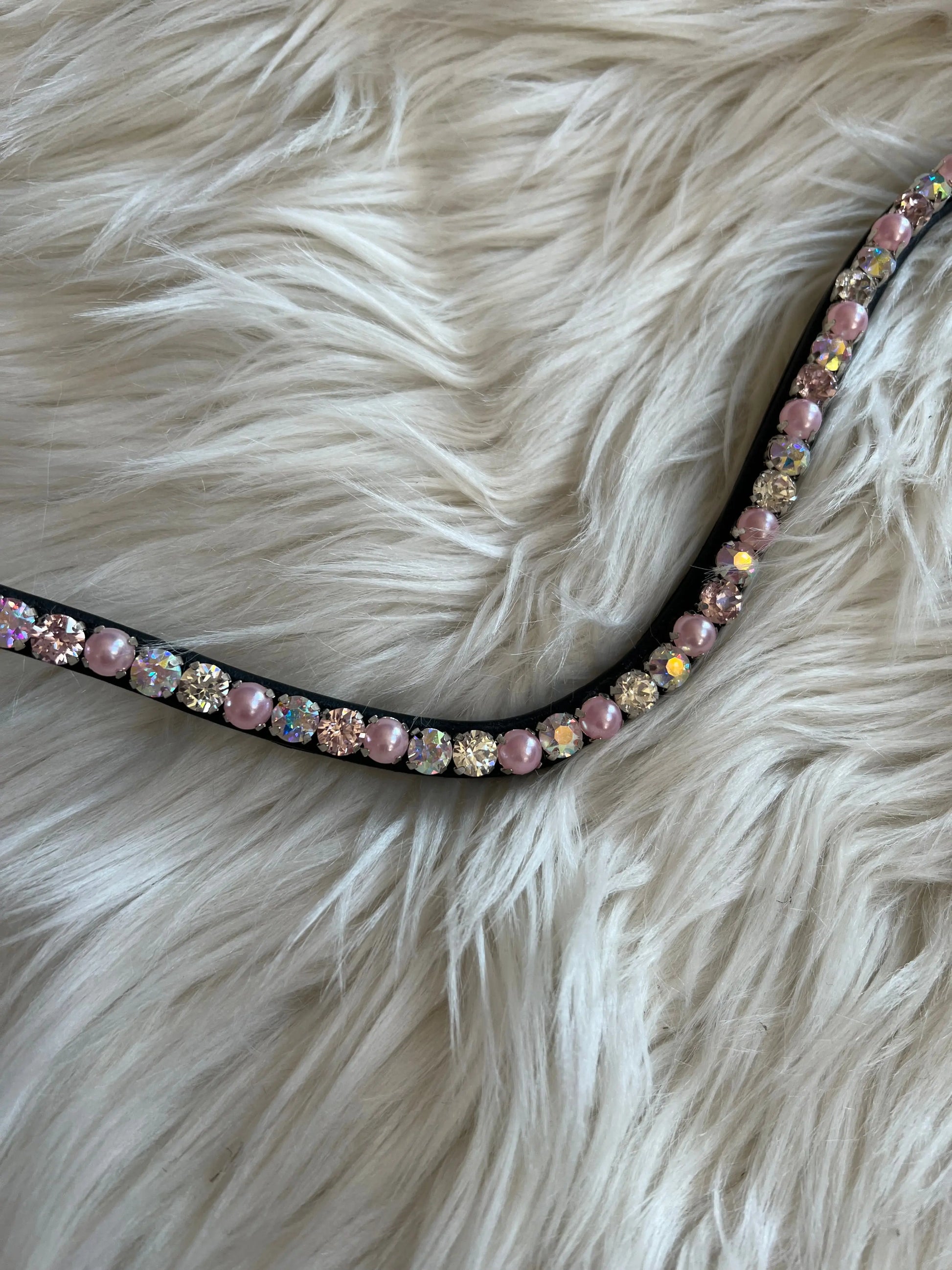 Stirnriemen Slim Pearly Dream CR-Harmonyequestrian