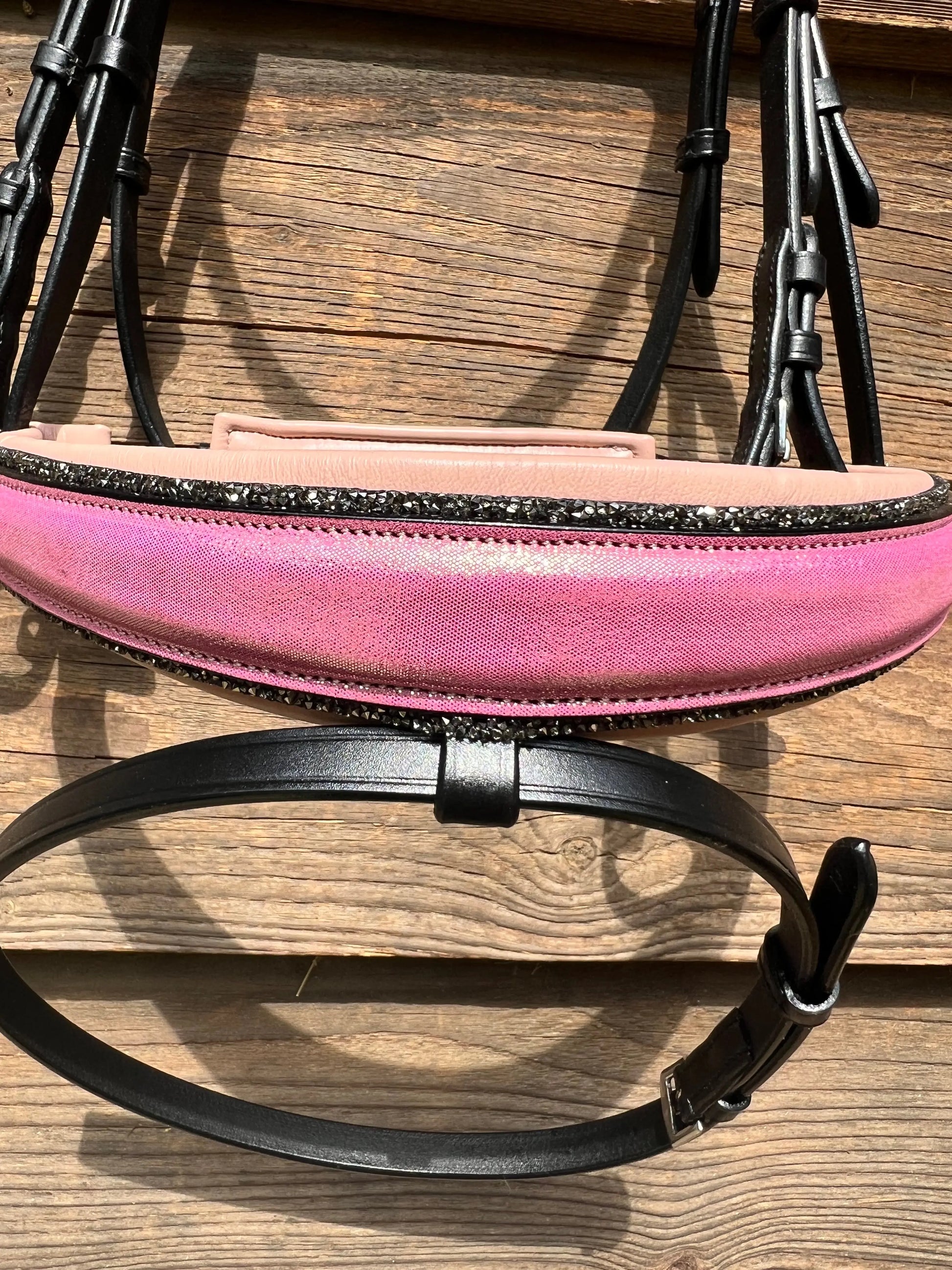 Trense Pink Glitter CR-Harmonyequestrian