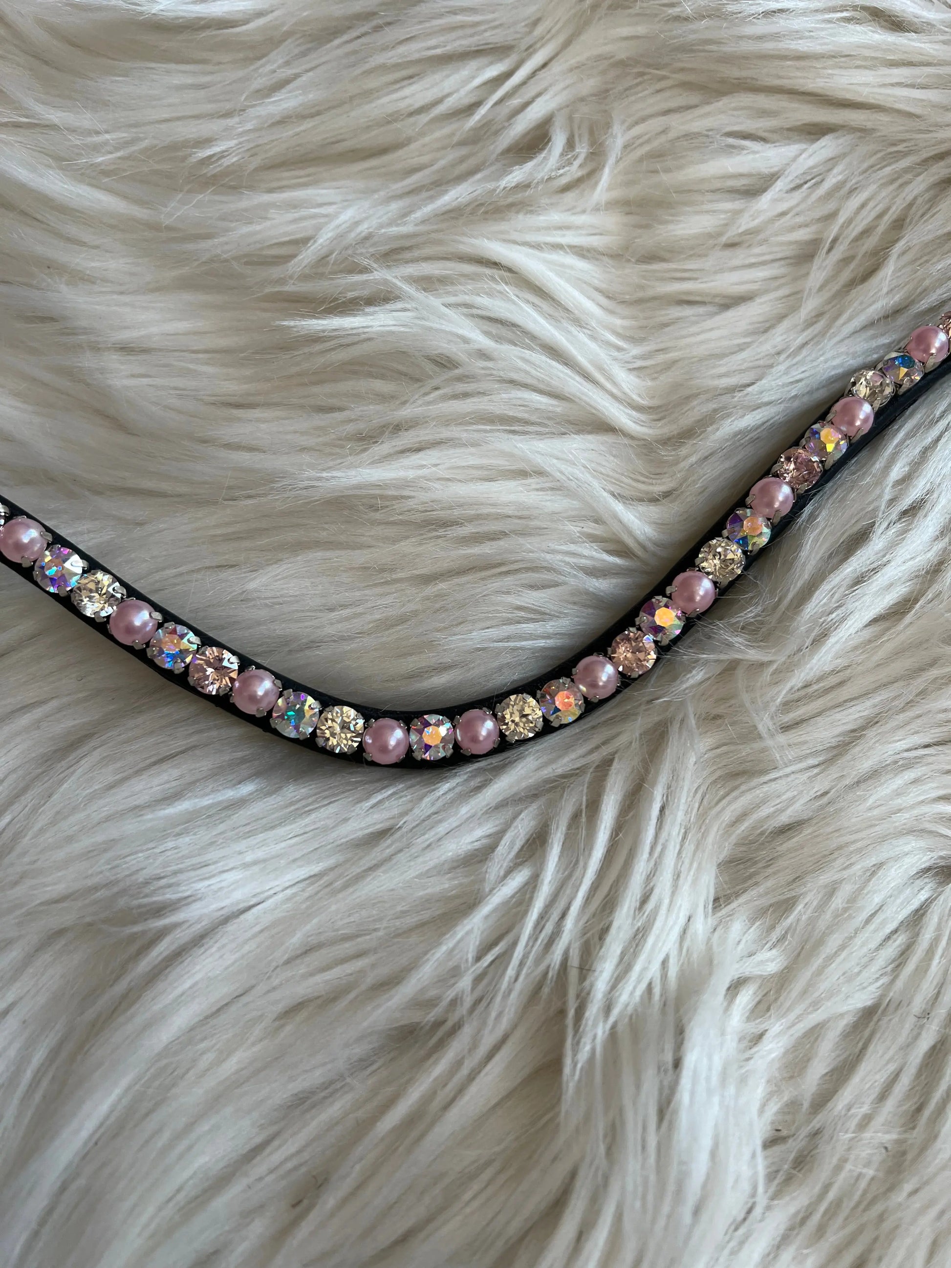 Stirnriemen Slim Pearly Dream CR-Harmonyequestrian