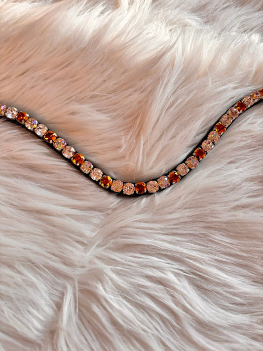 (Kopie) Stirnriemen Pastell CR-Harmonyequestrian