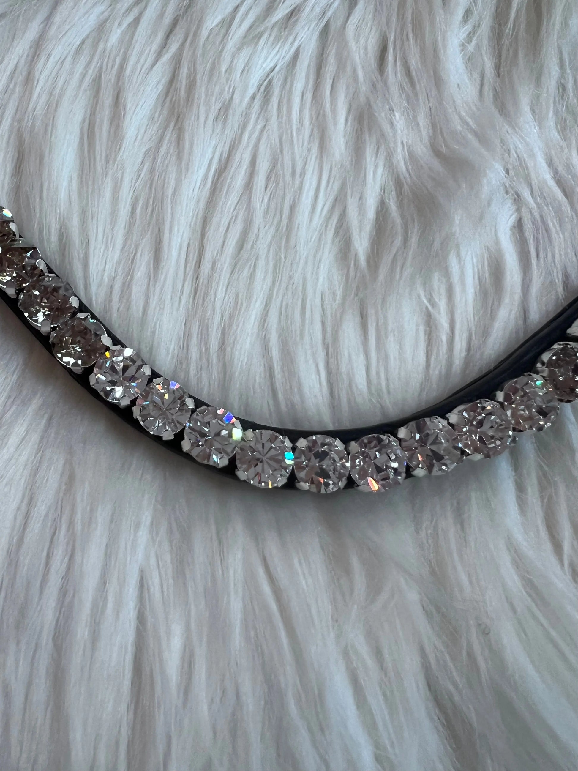 Stirnriemen Dark Light CR-Harmonyequestrian