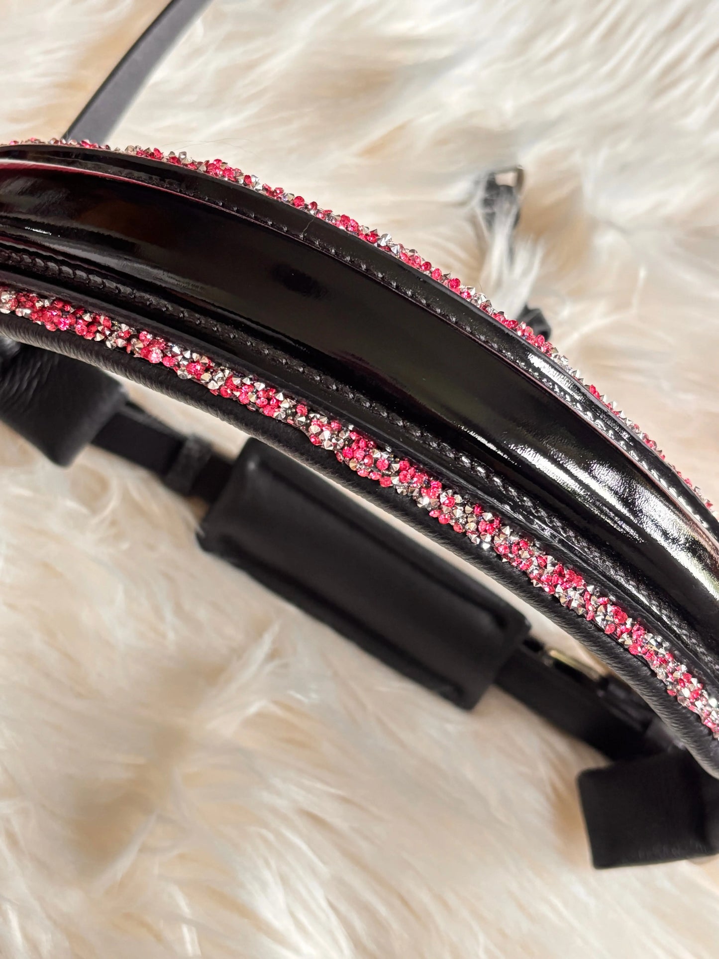 Nasenriemen Rosé Sparkle CR-Harmonyequestrian