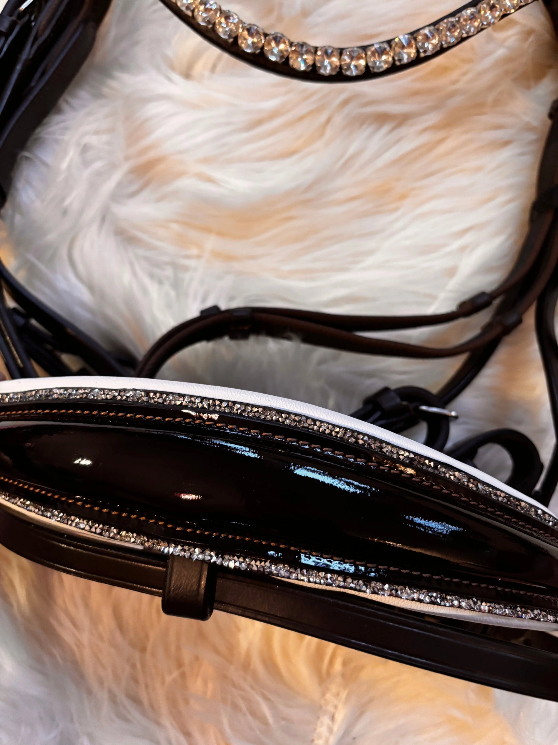 Trense Lack Brown Charme Cob - CR-Harmonyequestrian