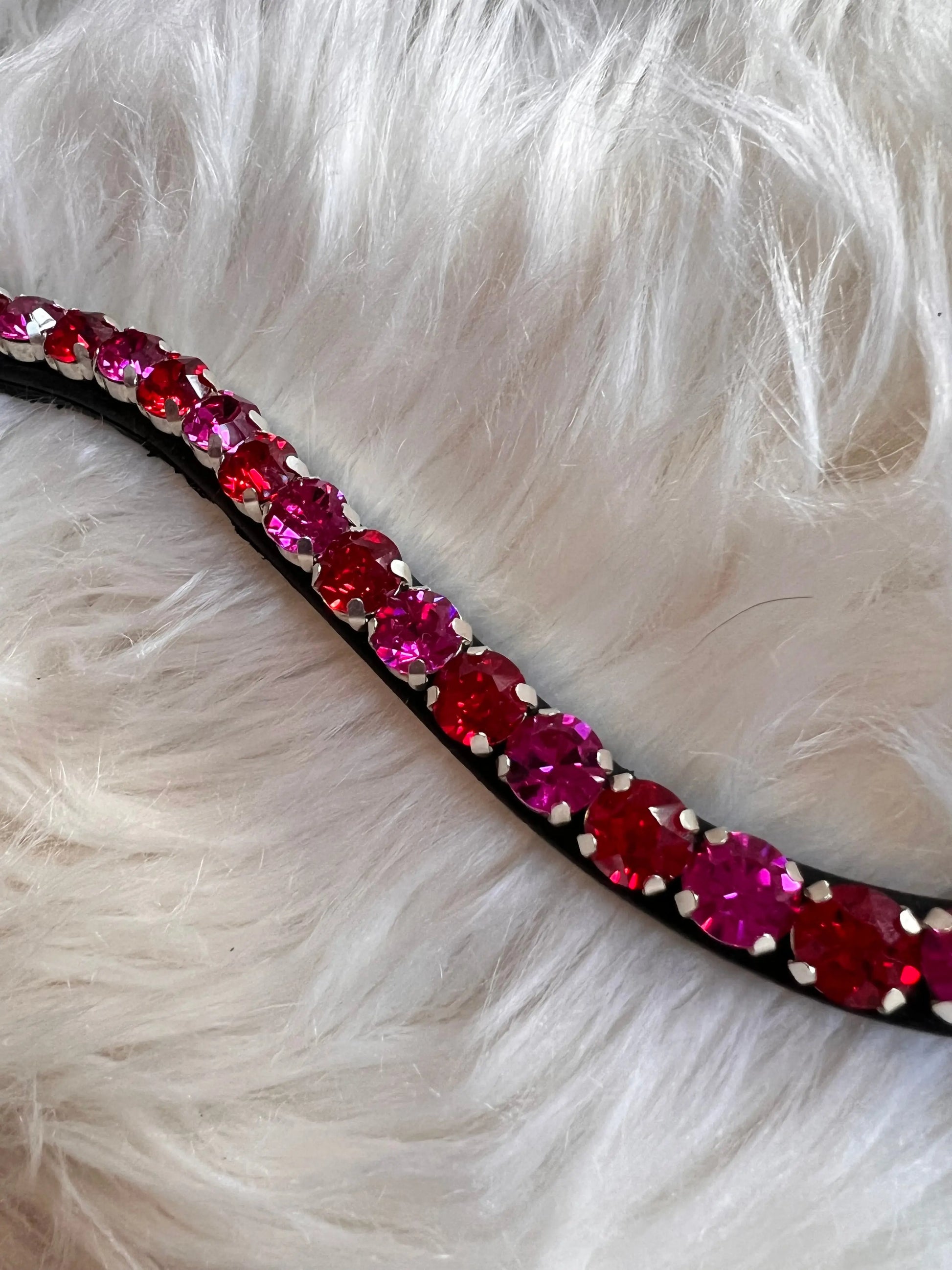 Stirnriemen Mad Fuchsia CR-Harmonyequestrian