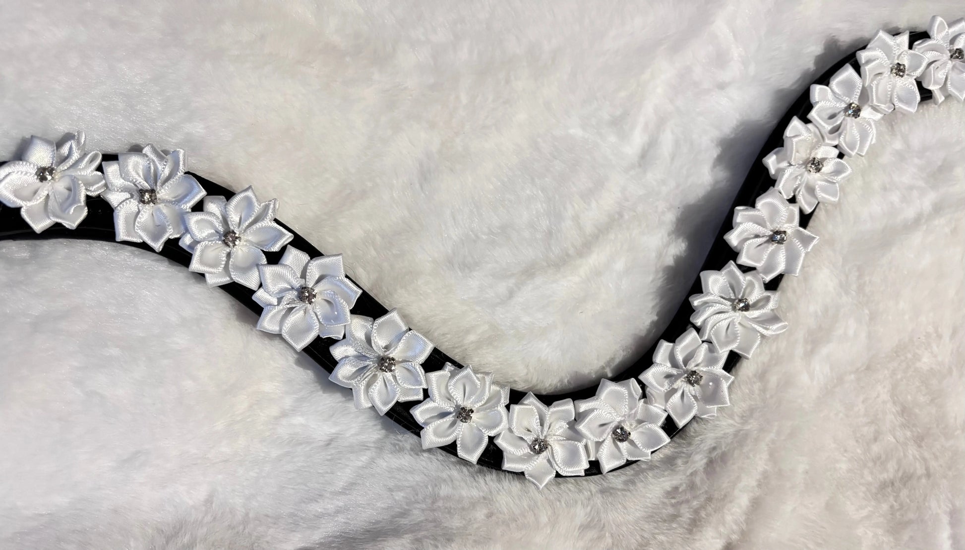 Blütenzauber Stirnriemen - CR-Harmonyequestrian