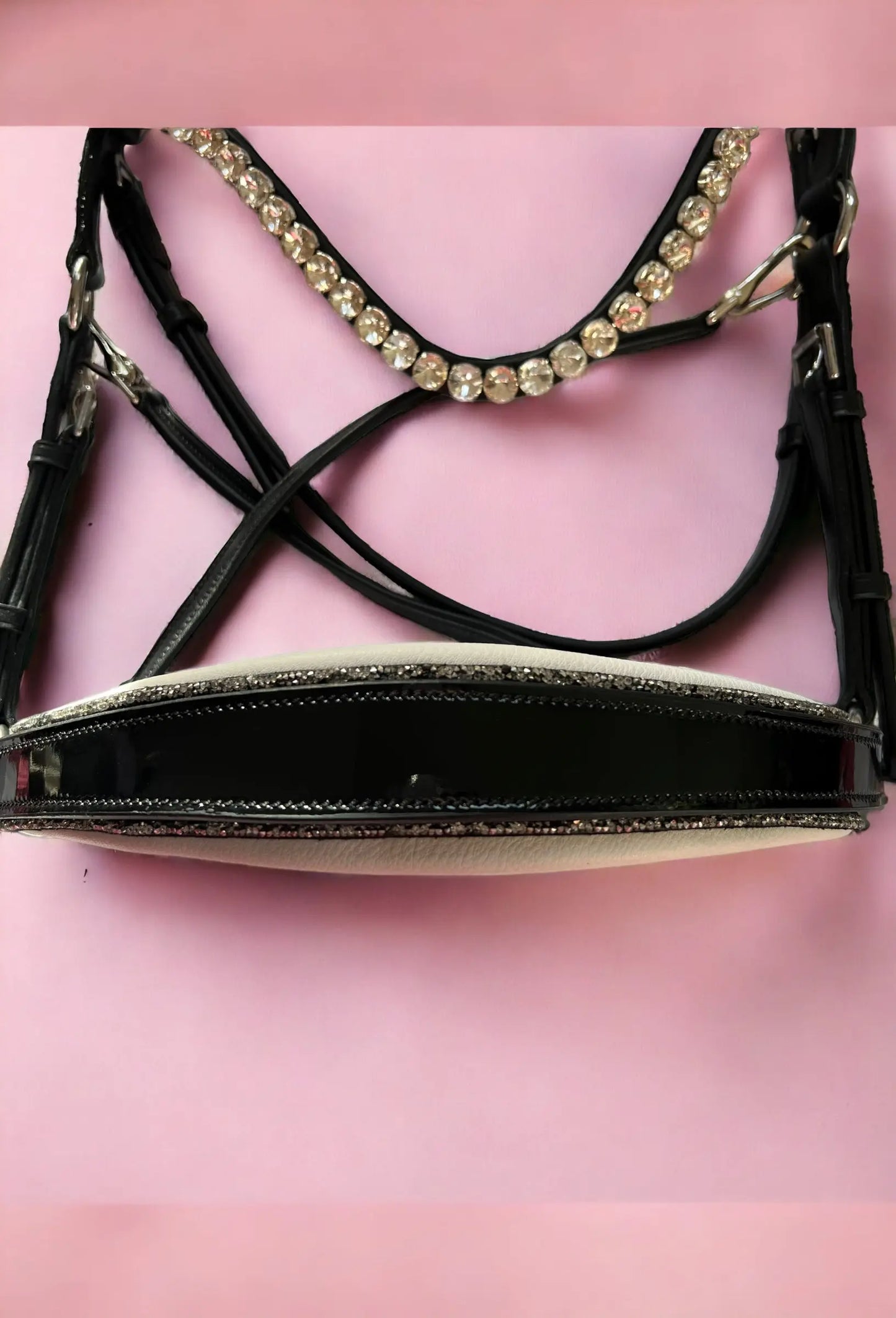 gebisslose Trense in Lack Luxury HB Bridle CR-Harmonyequestrian