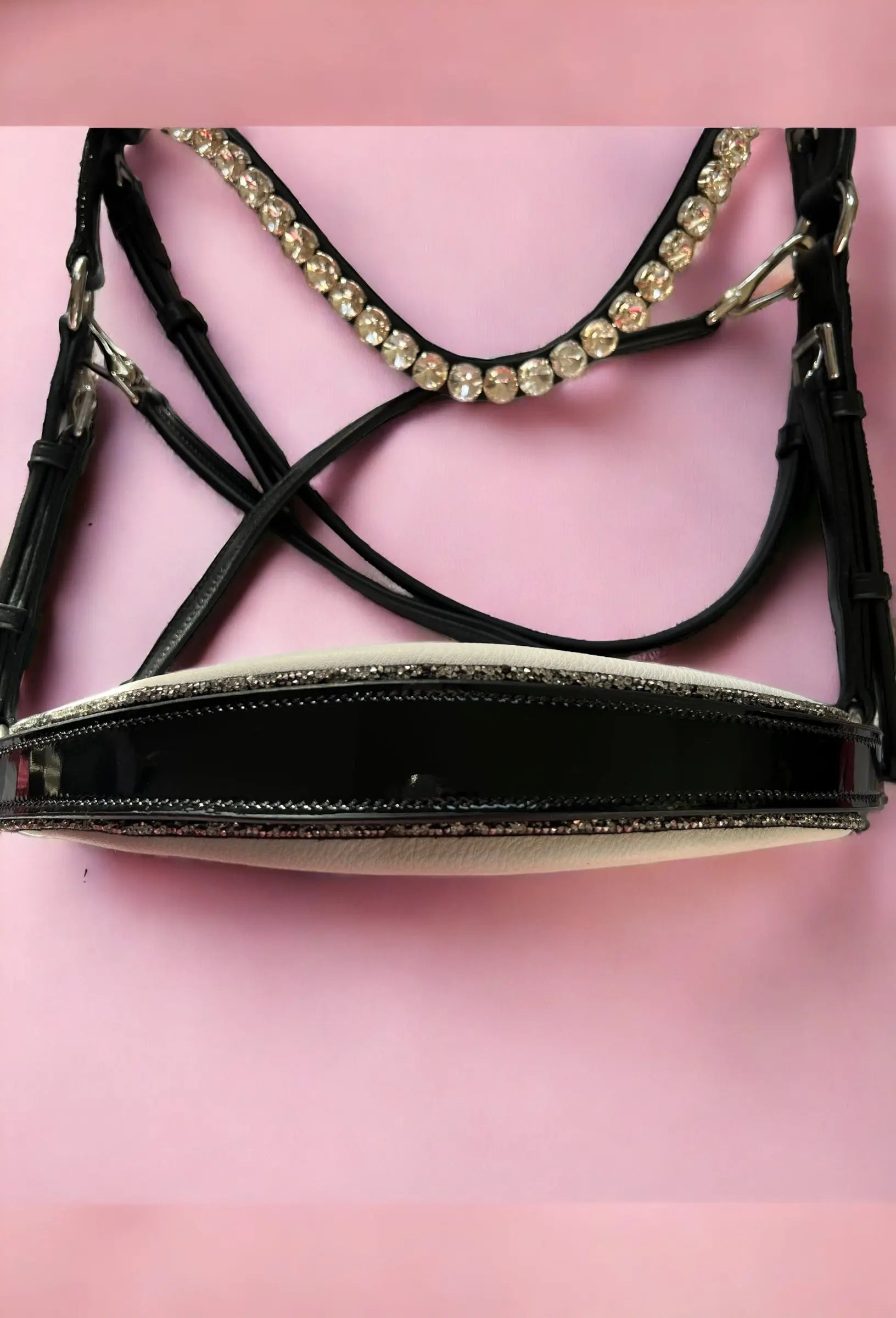 gebisslose Trense in Lack Luxury HB Bridle CR-Harmonyequestrian