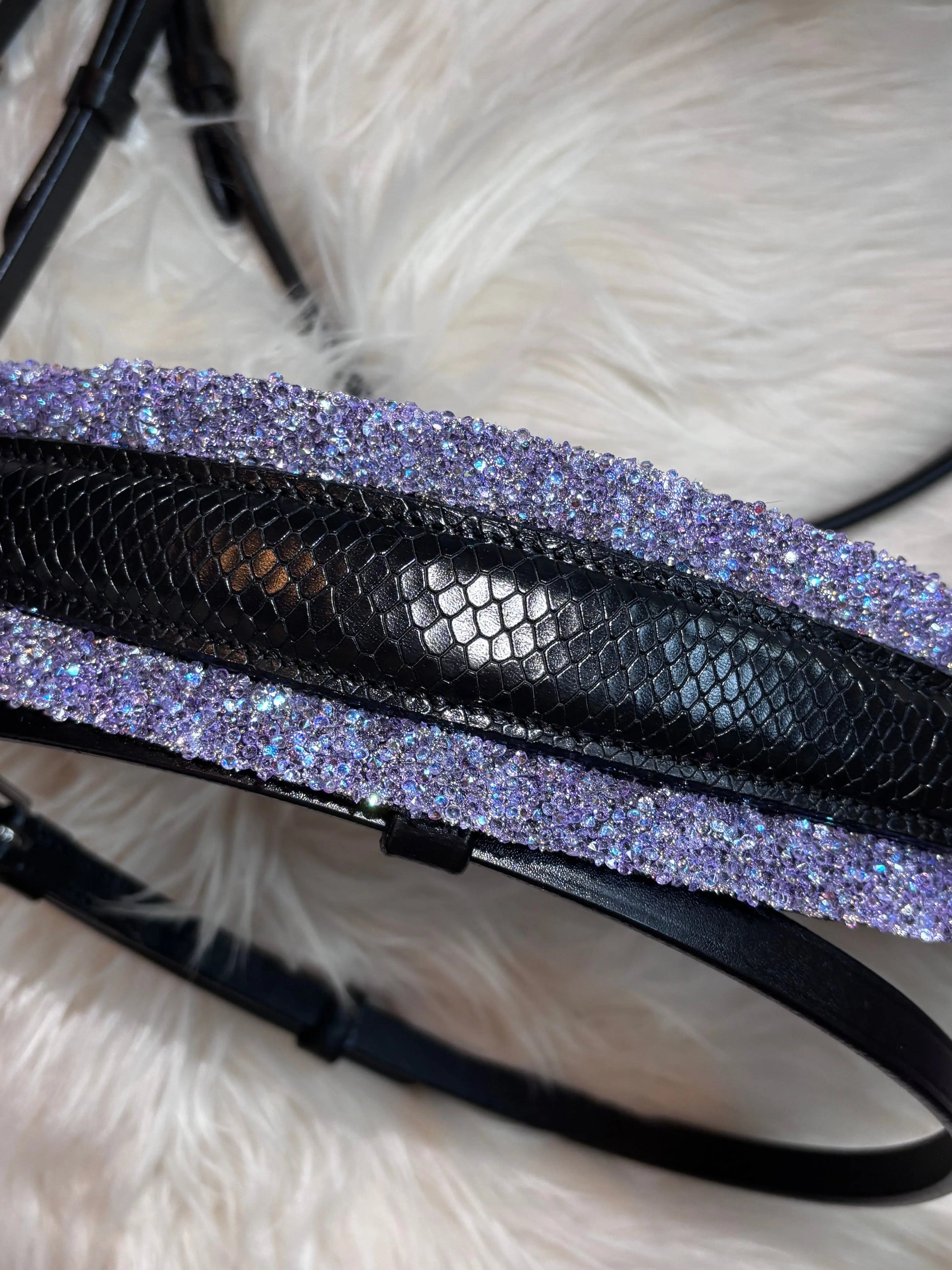 Trense Violett Lizard CR-Harmonyequestrian