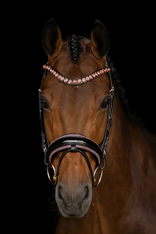 Trense Roségold Crystal CR-Harmonyequestrian