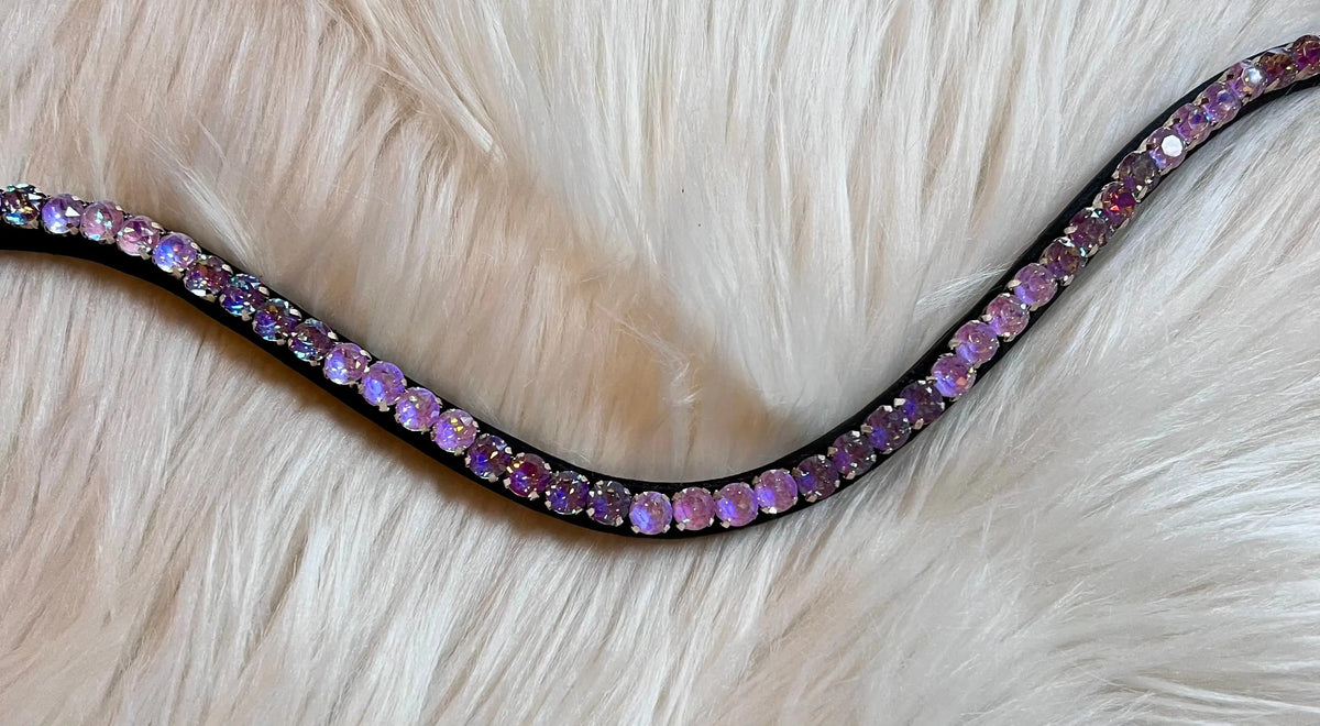 Slim Medusa Mix Stirnriemen Crystal-Detail Nahaufnahme