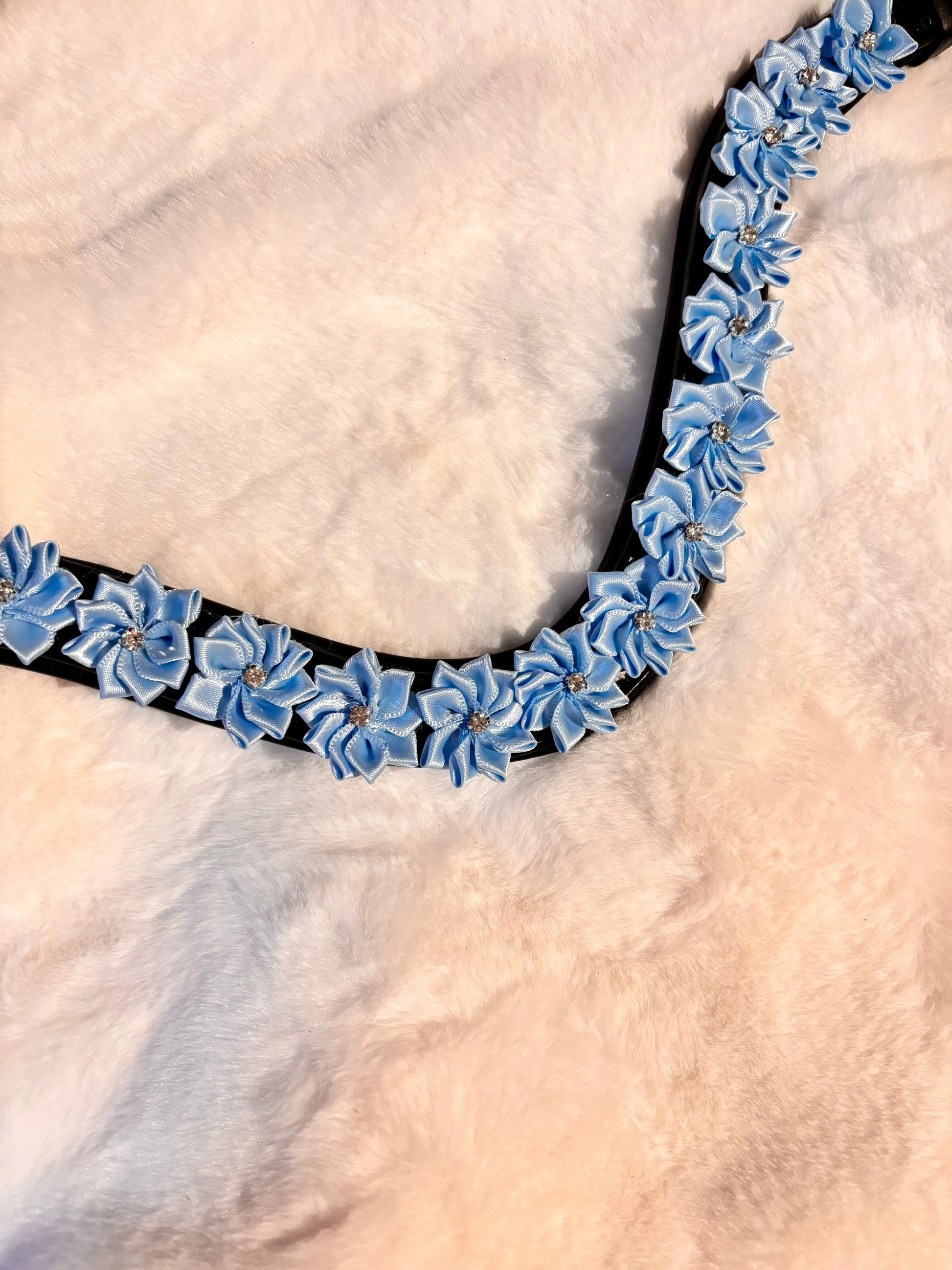 Blütenzauber Stirnriemen - CR-Harmonyequestrian