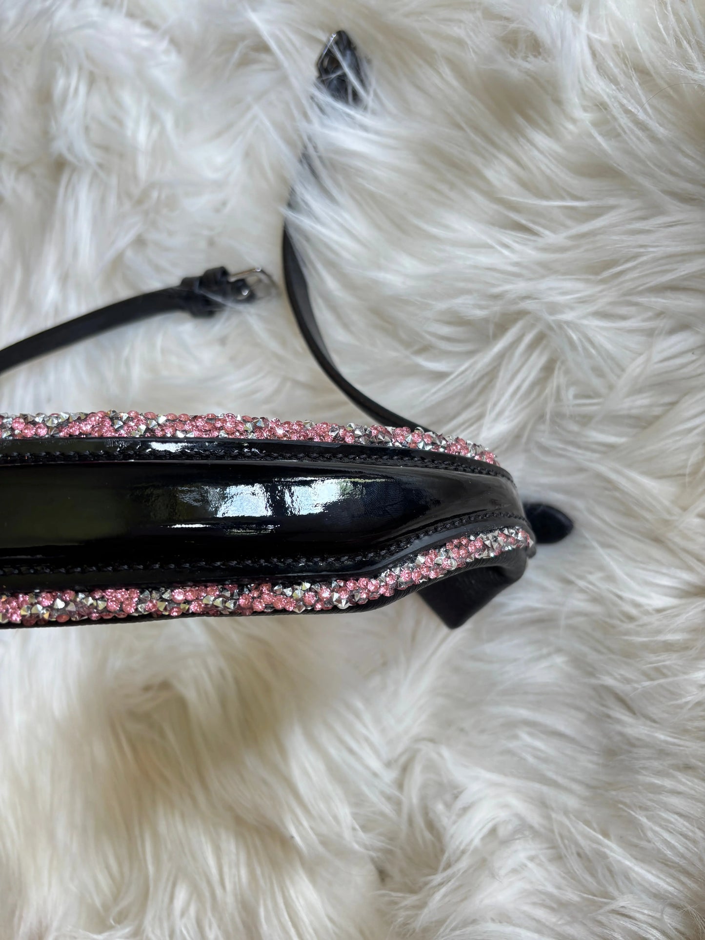 Nasenriemen Crystal Rocks Pink CR-Harmonyequestrian