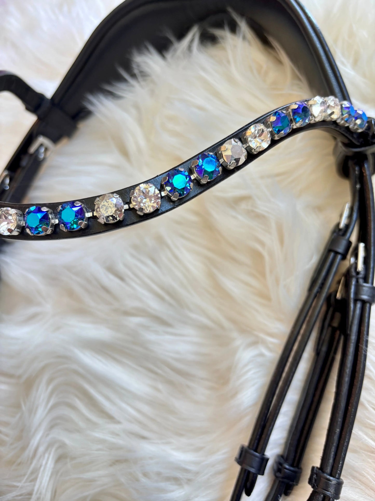 Trense Bluesa englisches Reithalfter XFULL CR-Harmonyequestrian