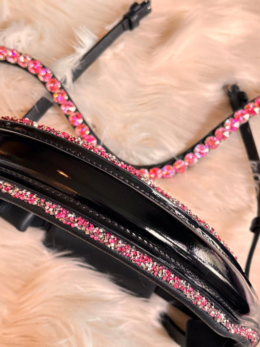 Nasenriemen Rosé Sparkle CR-Harmonyequestrian