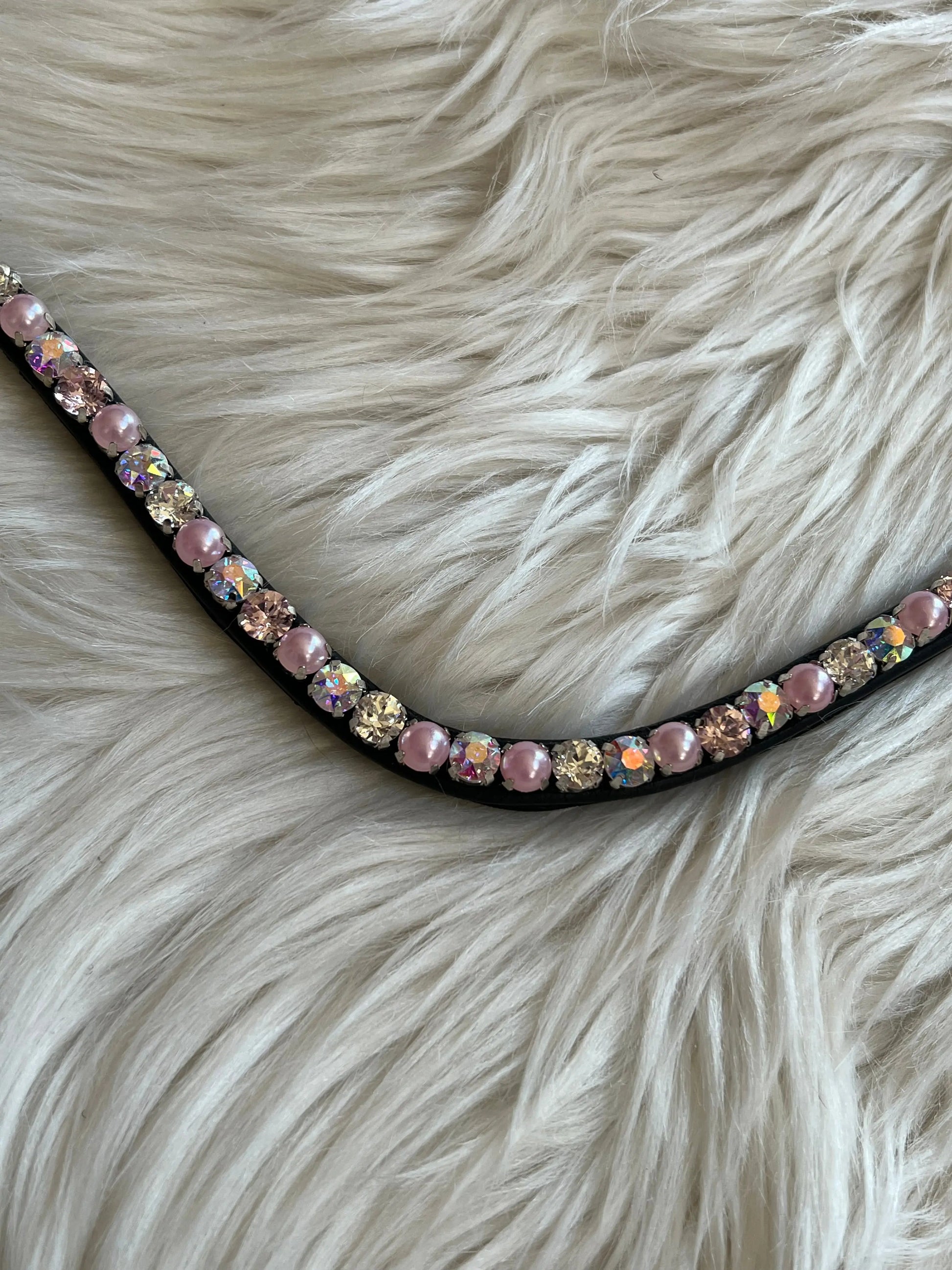 Stirnriemen Slim Pearly Dream CR-Harmonyequestrian