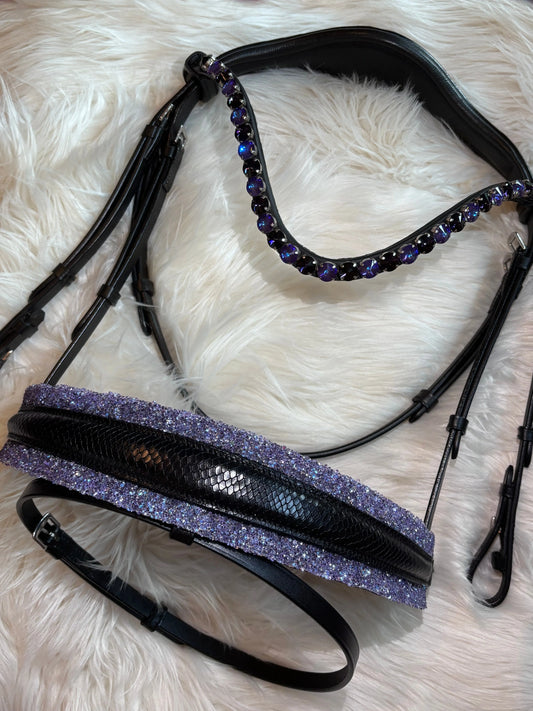 Trense Violett Lizard CR-Harmonyequestrian