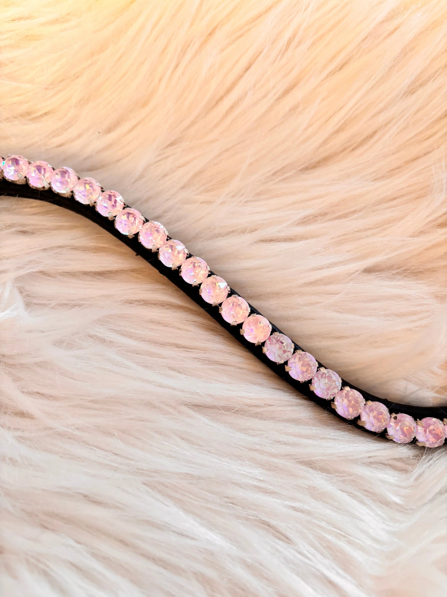 Stirnriemen Slim Day Glow CR-Harmonyequestrian