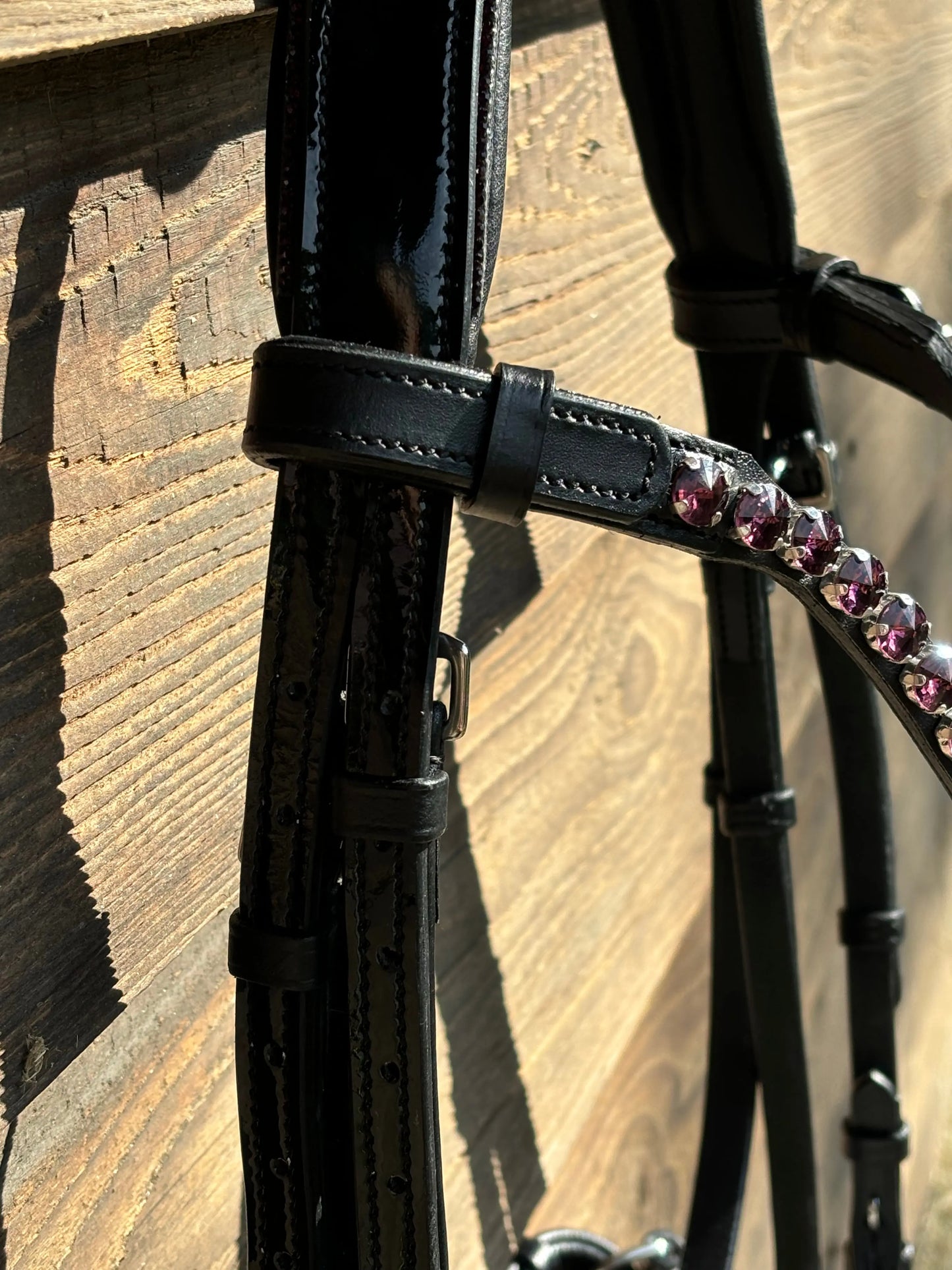 Lacktrense mit purple Crystals CR-Harmonyequestrian