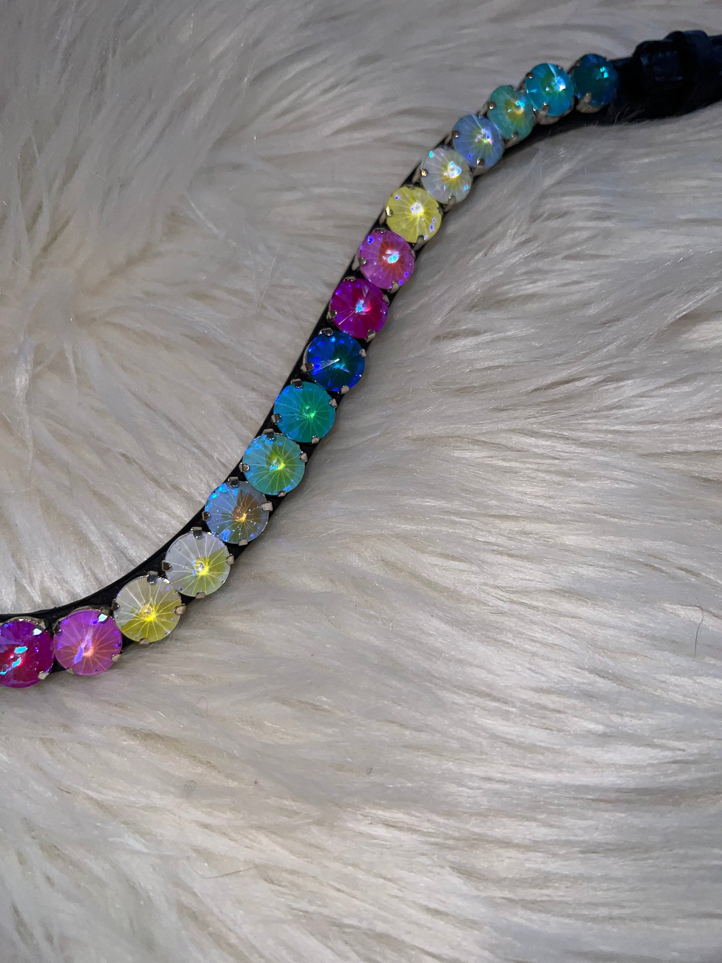 Opal Dream Stirnriemen – 12 mm Crystals CR-Harmonyequestrian
