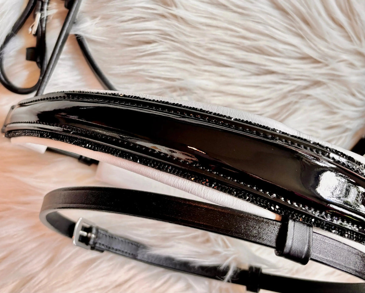 Classic Collection Crystal Swan Trense Seitenansicht