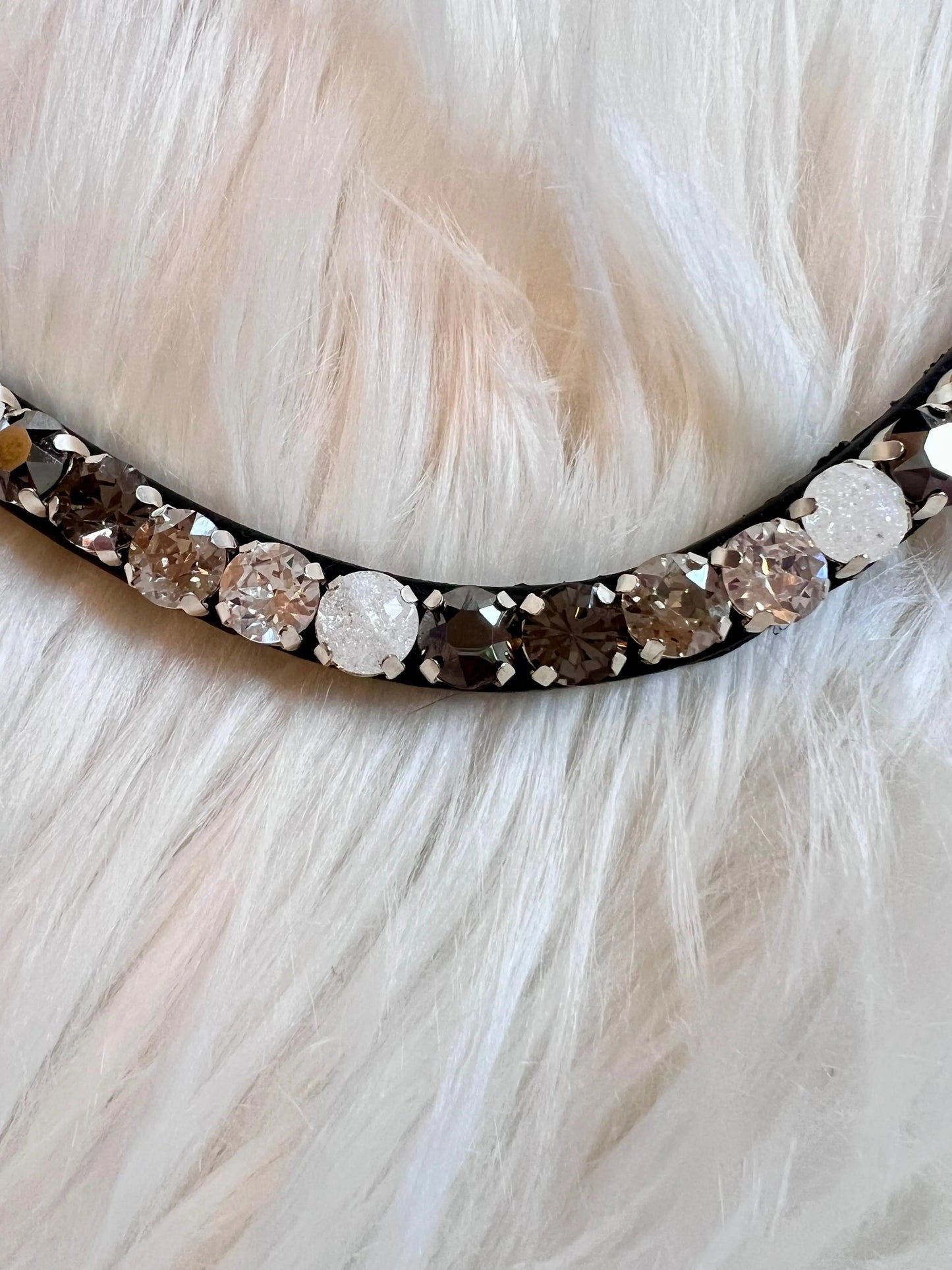 Stirnriemen Dark Ice CR-Harmonyequestrian