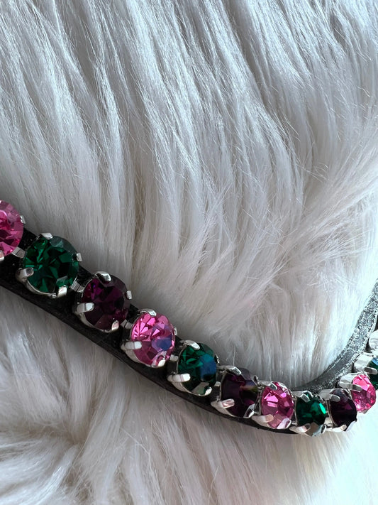 Stirnriemen Purple Touch CR-Harmonyequestrian