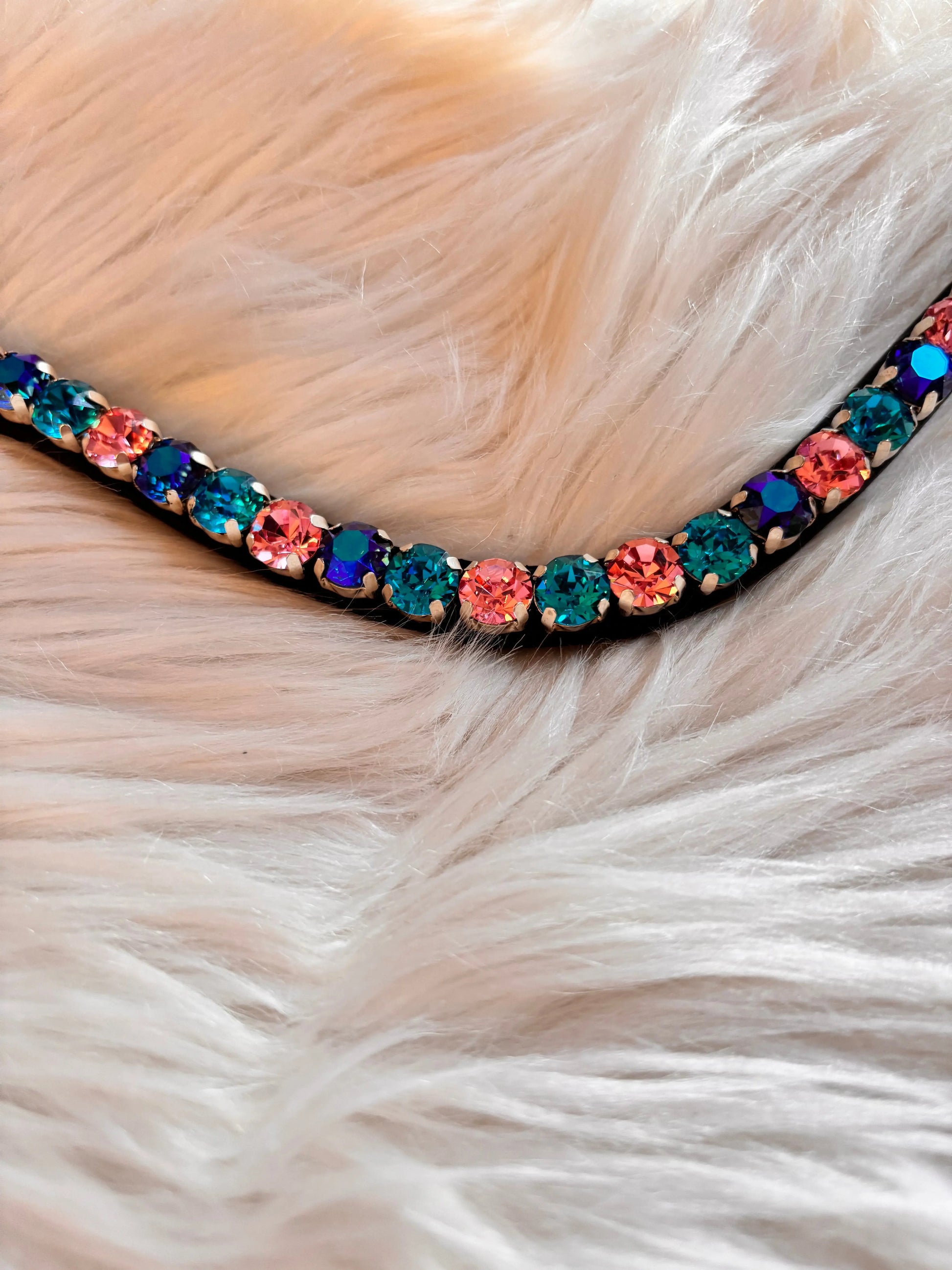 Stirnriemen Orange CR-Harmonyequestrian