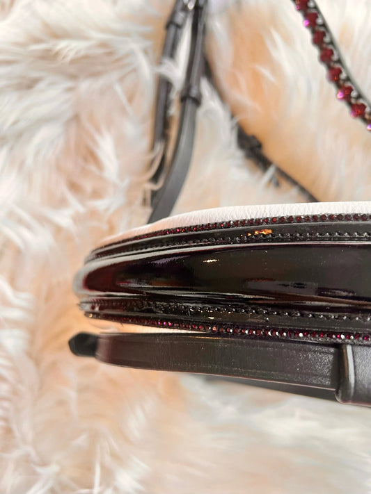 Lacktrense mit purple Crystals CR-Harmonyequestrian