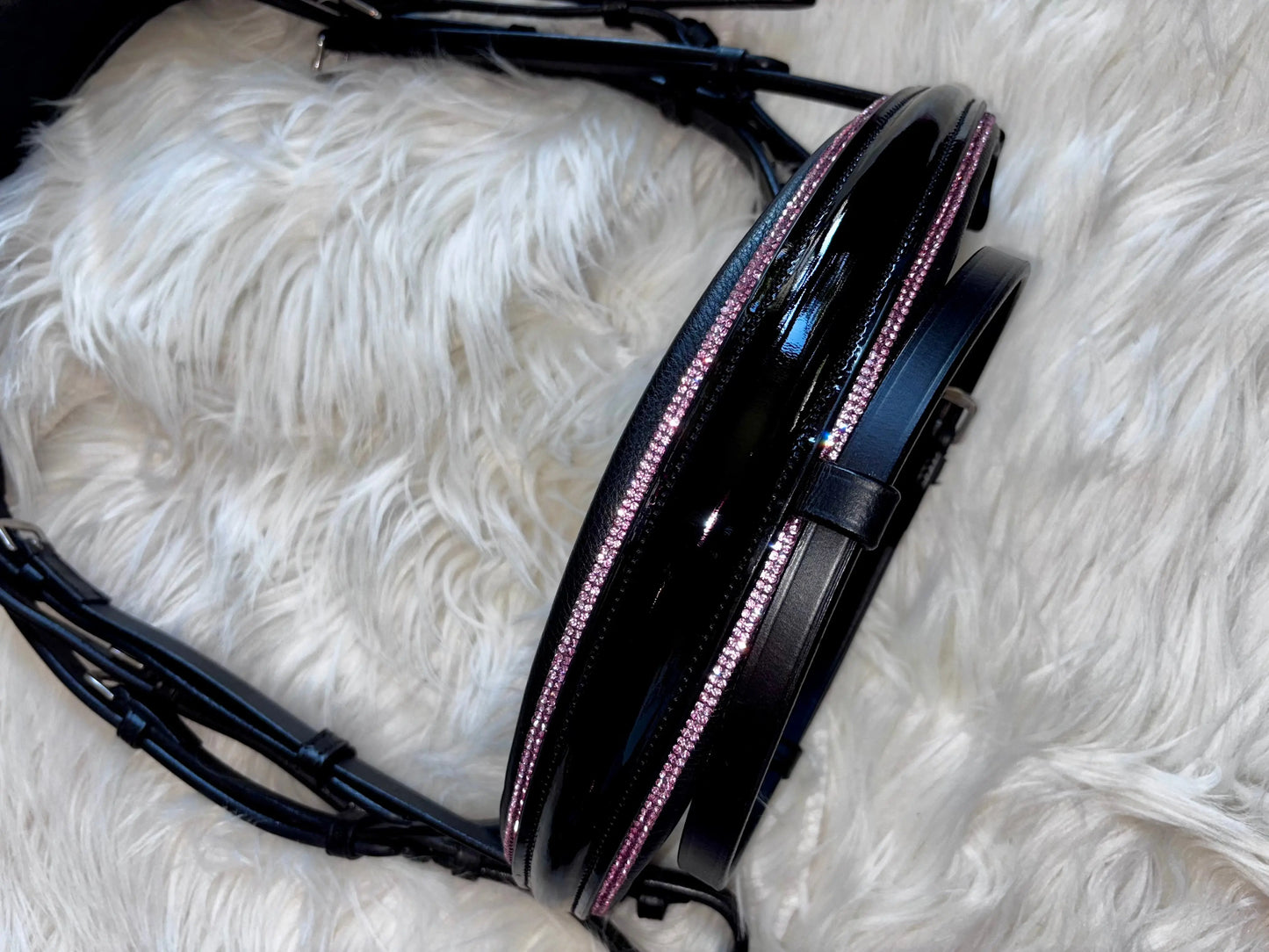 Trense Baby Pink Vollblut CR-Harmonyequestrian