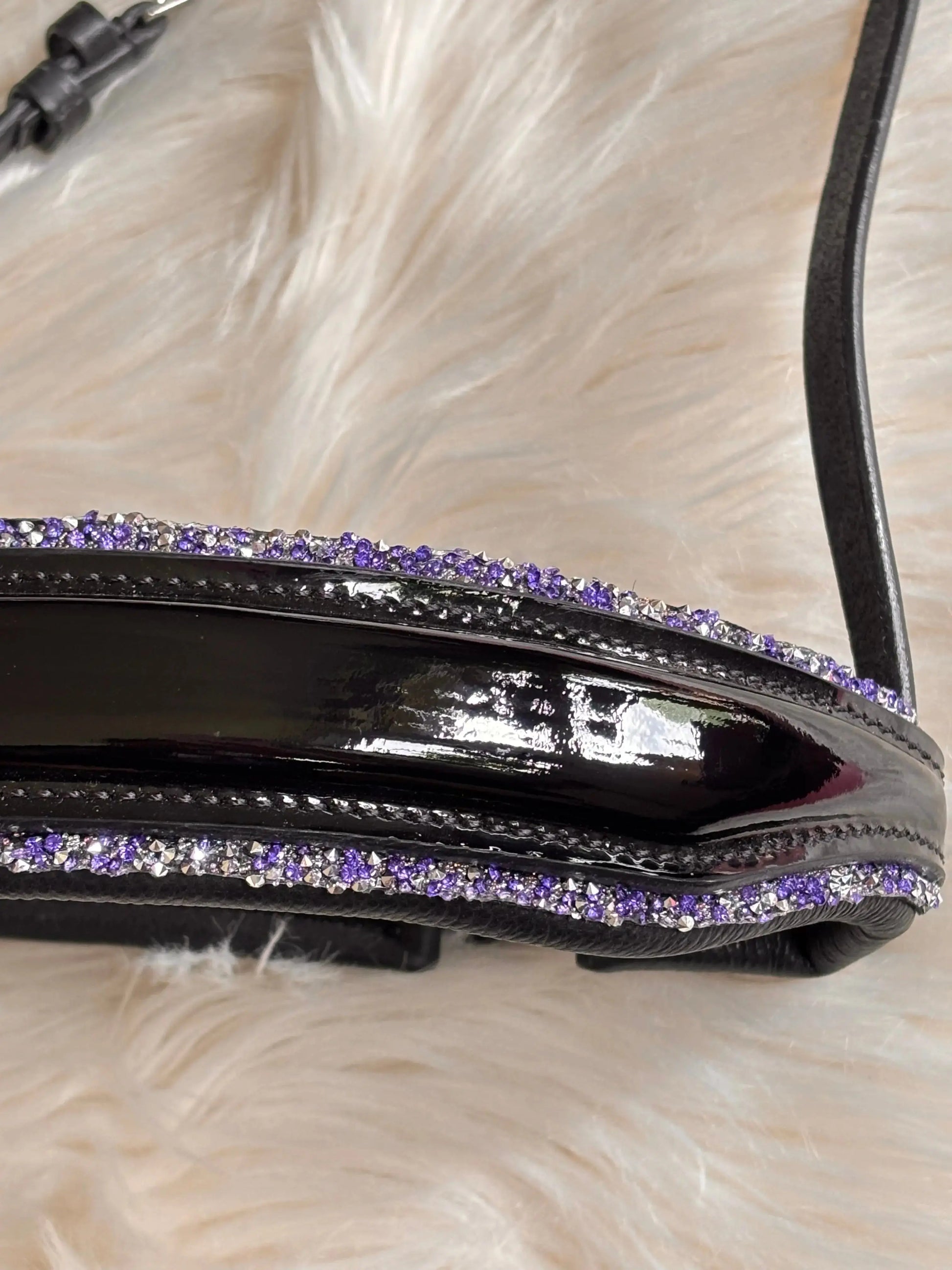 Nasenriemen Purple Bling CR-Harmonyequestrian