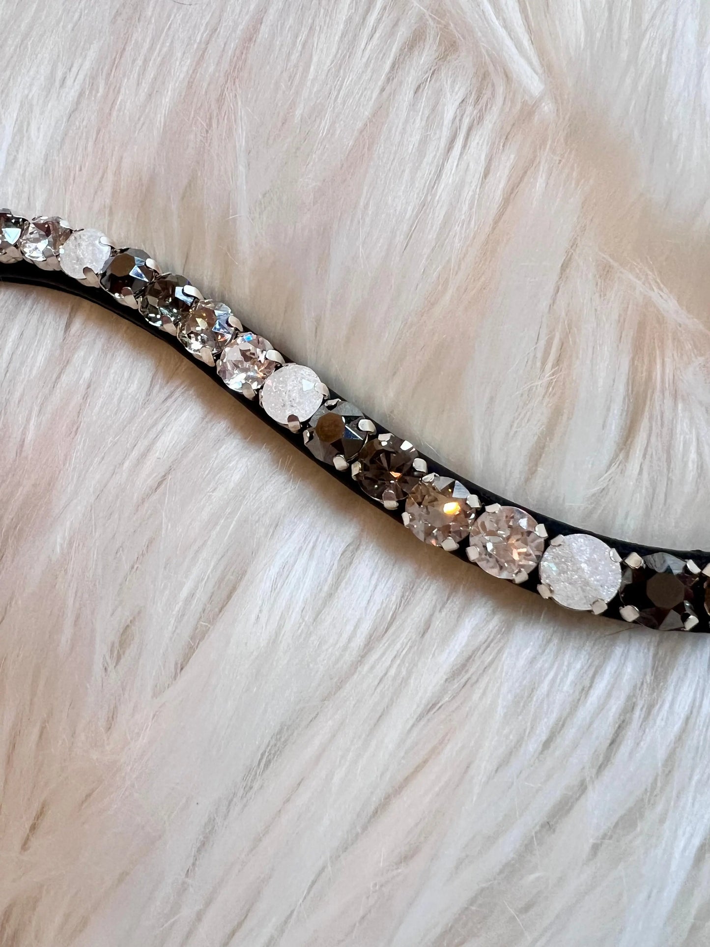 Stirnriemen Dark Ice CR-Harmonyequestrian