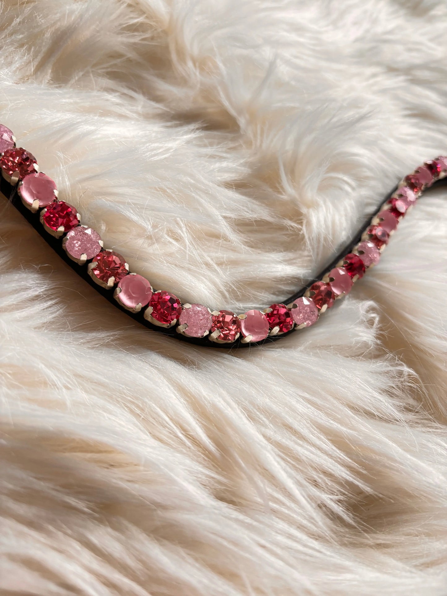 Stirnriemen Blooming Rose CR-Harmonyequestrian