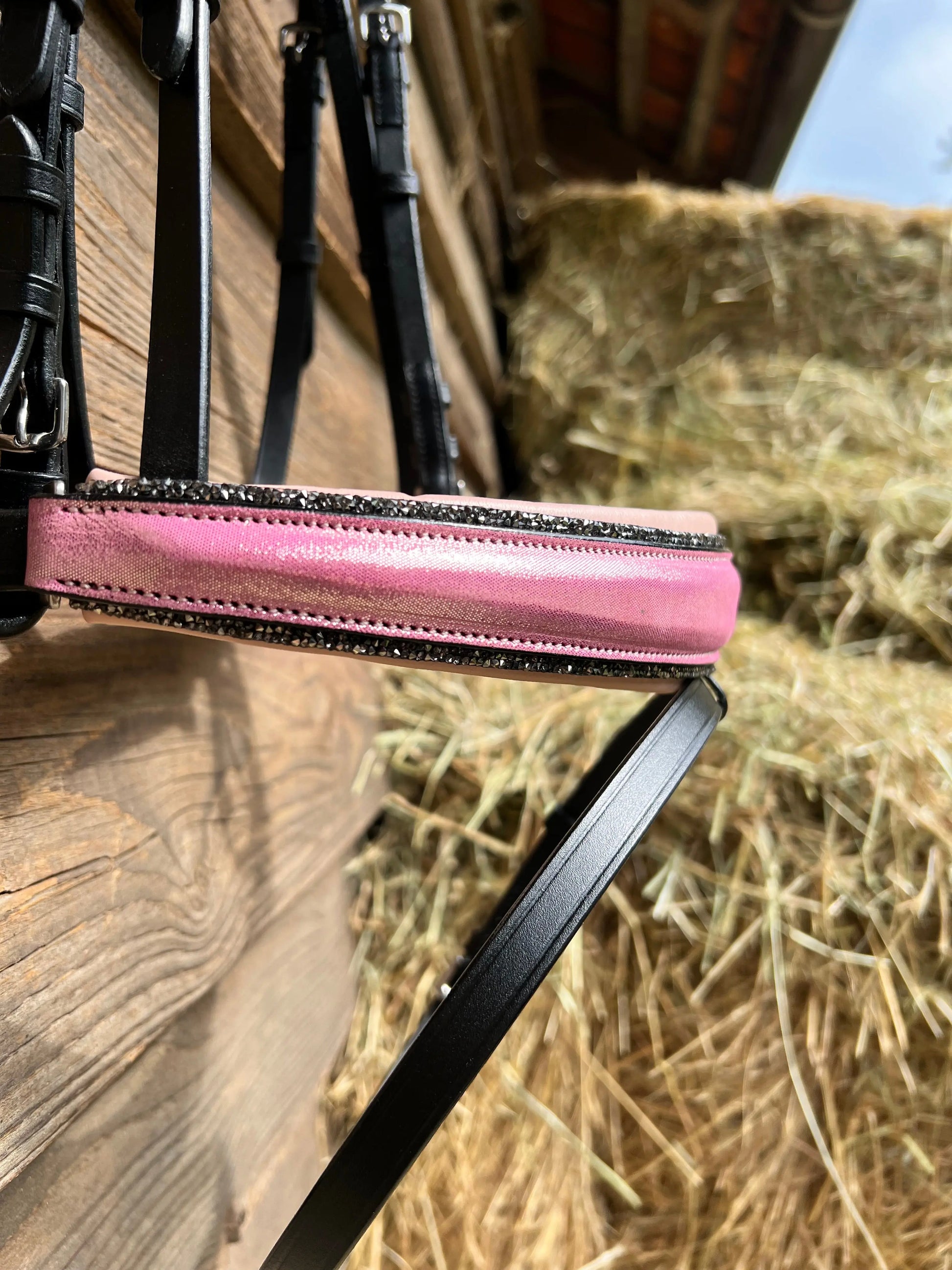 Trense Pink Glitter CR-Harmonyequestrian