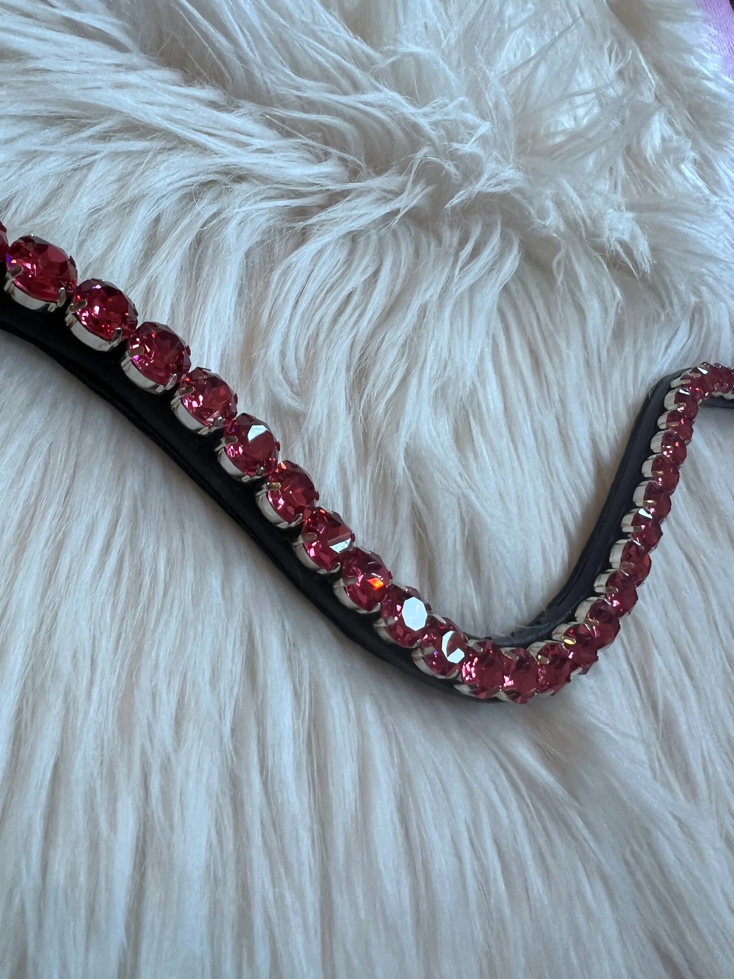 Bandeau frontal équestre Rose Day CR-Harmonyequestrian