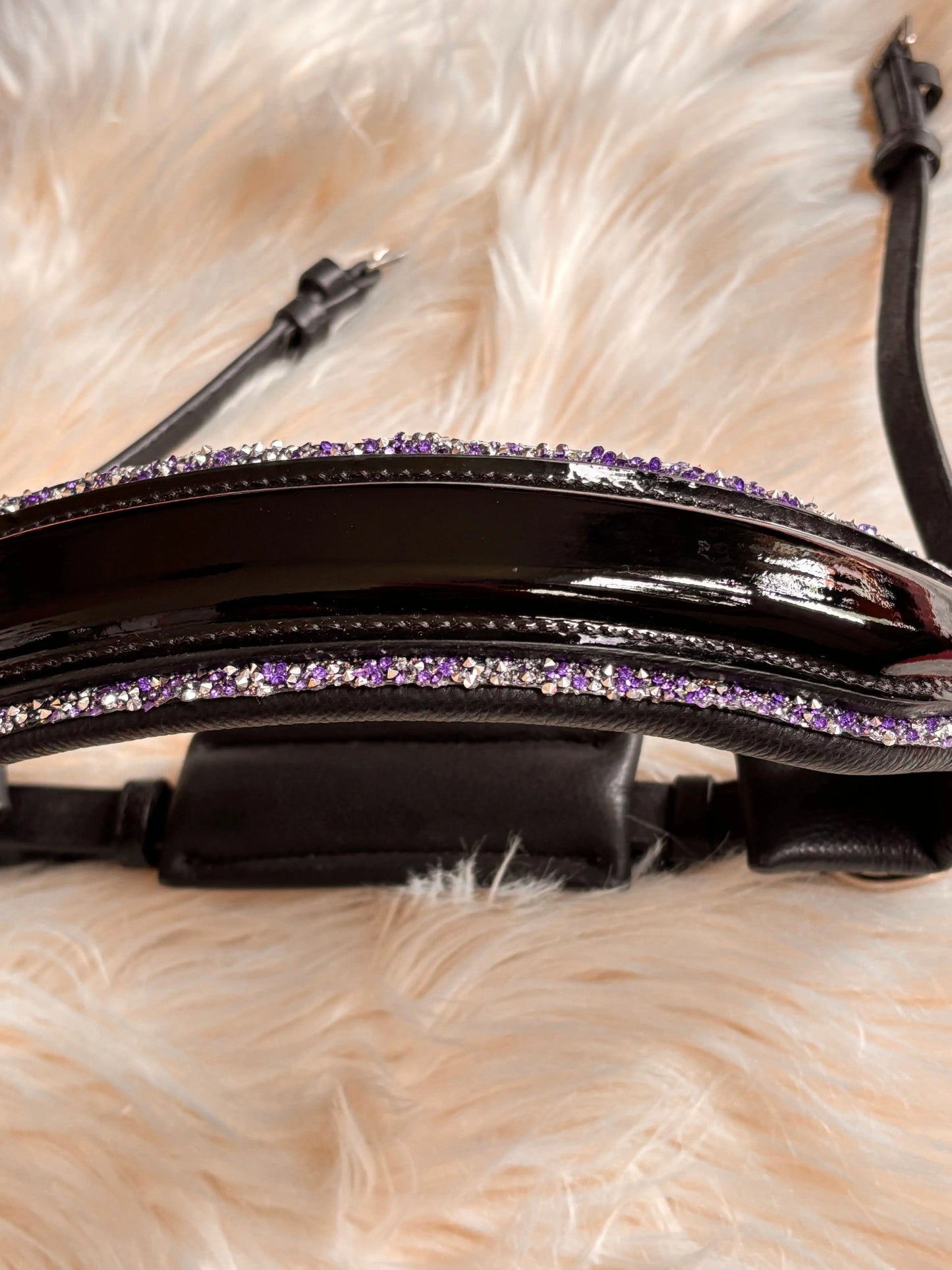 Nasenriemen Purple Bling CR-Harmonyequestrian