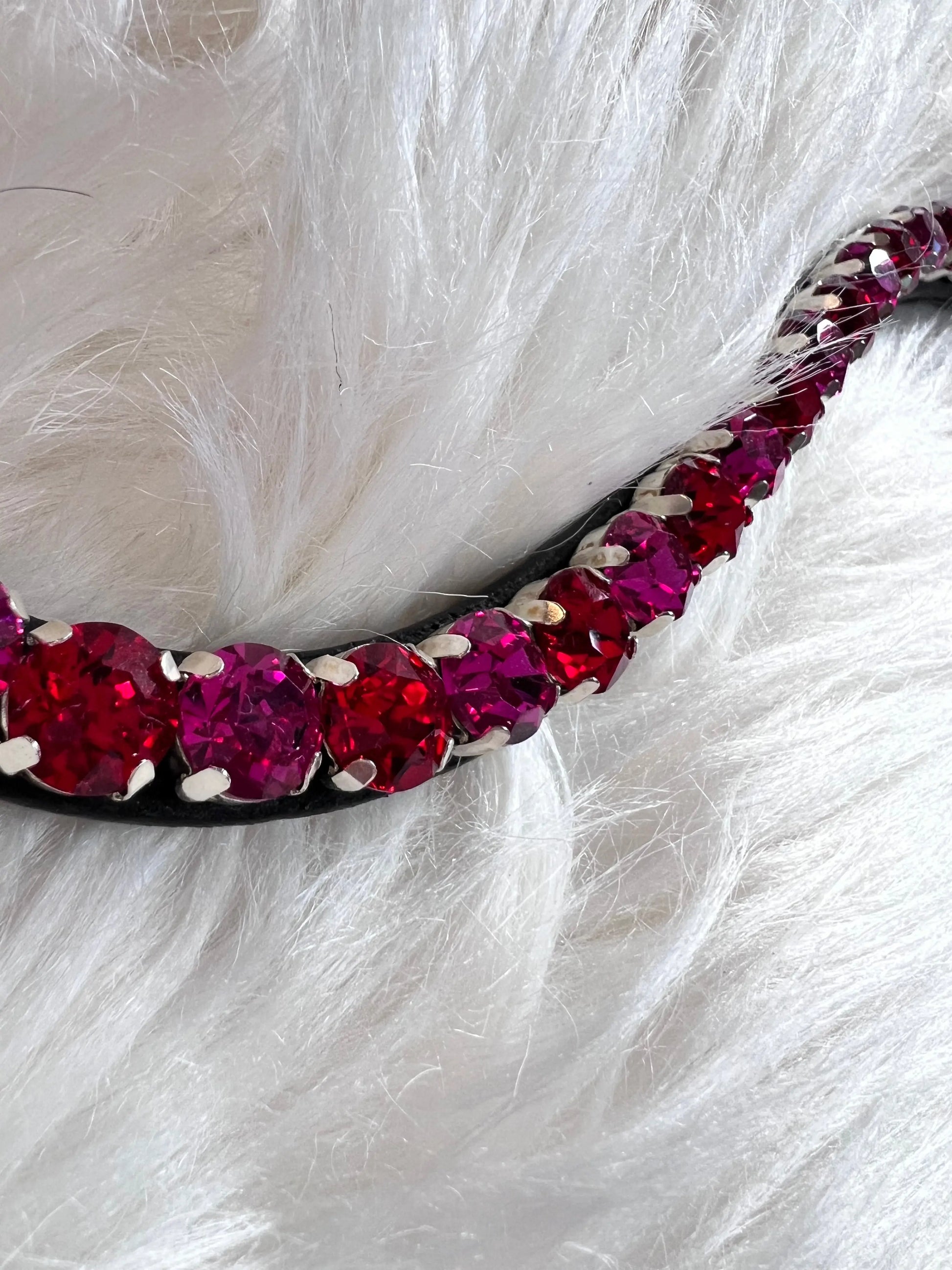 Stirnriemen Mad Fuchsia CR-Harmonyequestrian