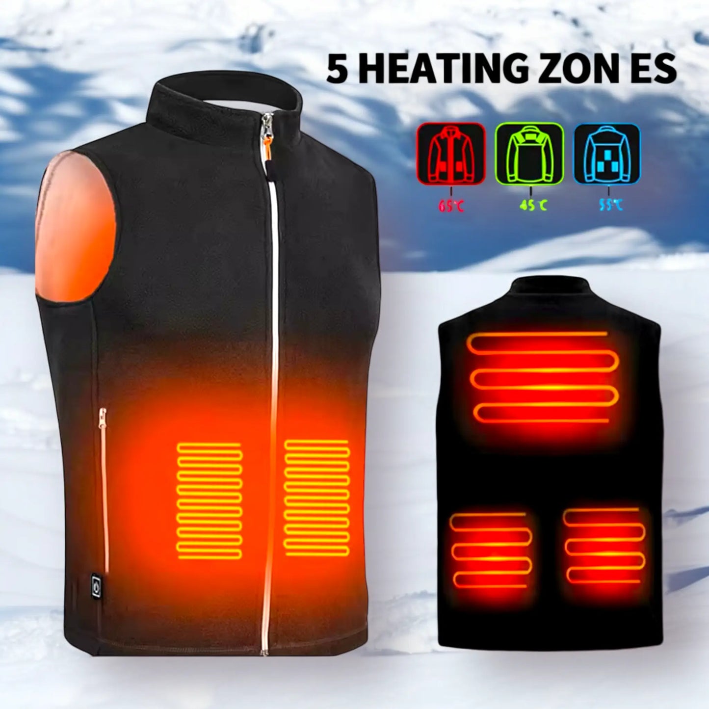 Heizweste Fleece CR-Harmonyequestrian