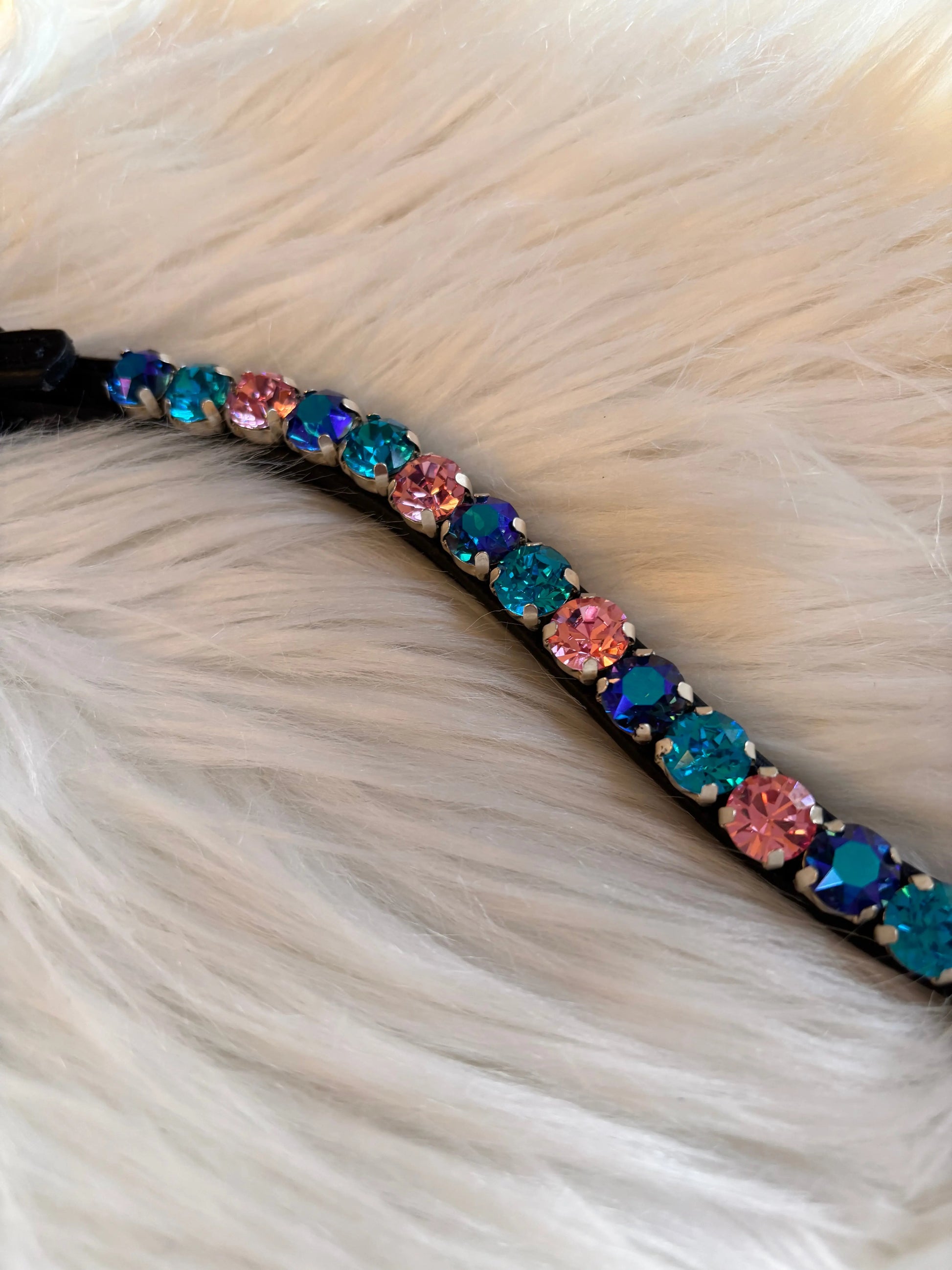 Stirnriemen Orange CR-Harmonyequestrian