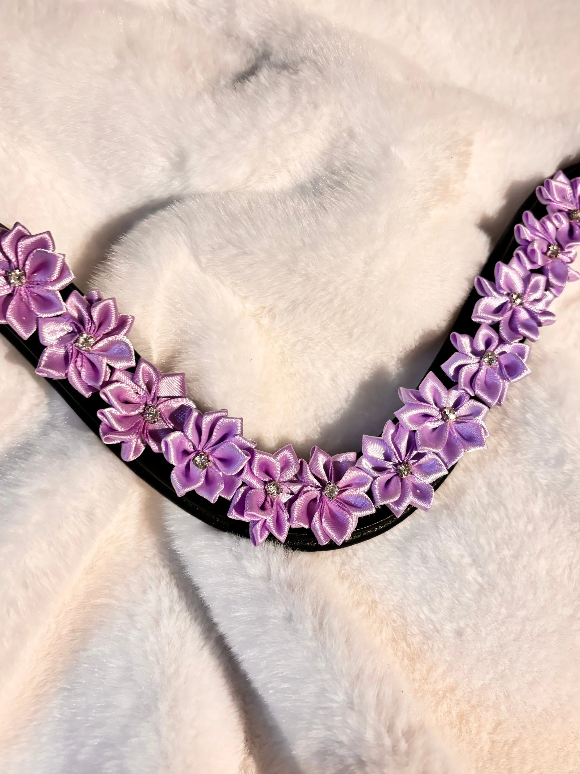 Blütenzauber Stirnriemen - CR-Harmonyequestrian